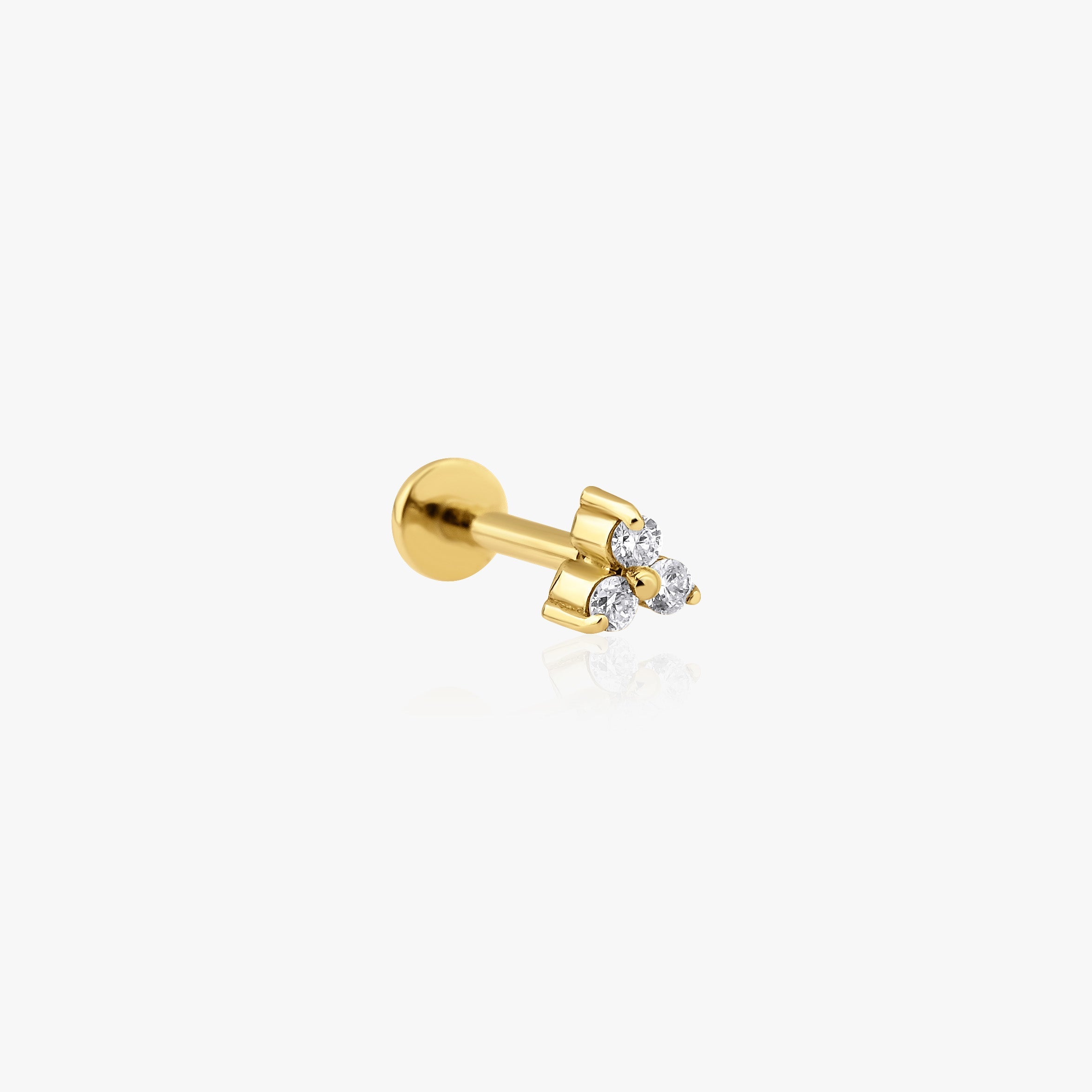Trio Pırlanta Tragus Küpe