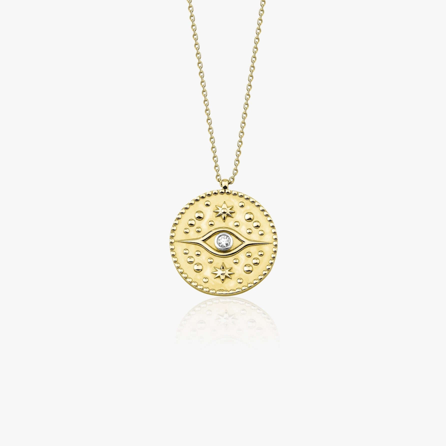 Madalyon Göz Kolye / Medallion Eye