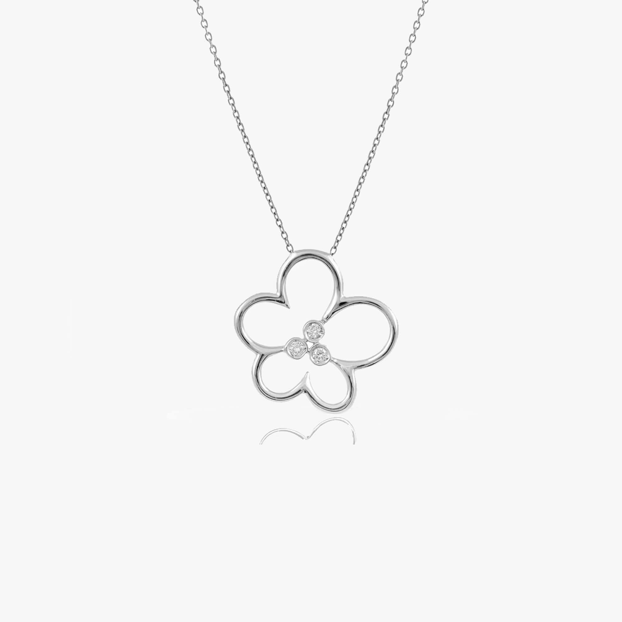 Pırlanta Çiçek Kolye / Daisy