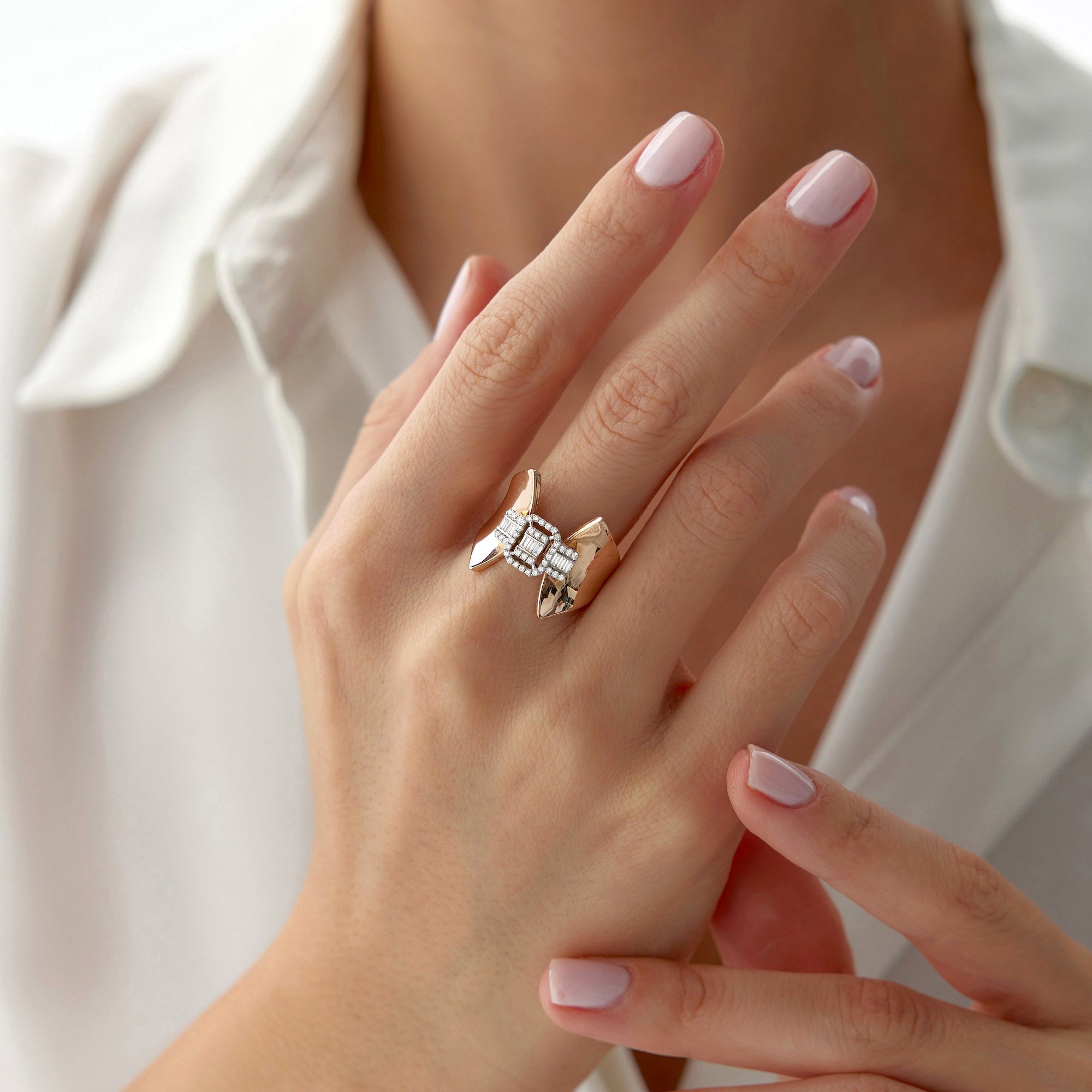 Modern Baget Yüzük