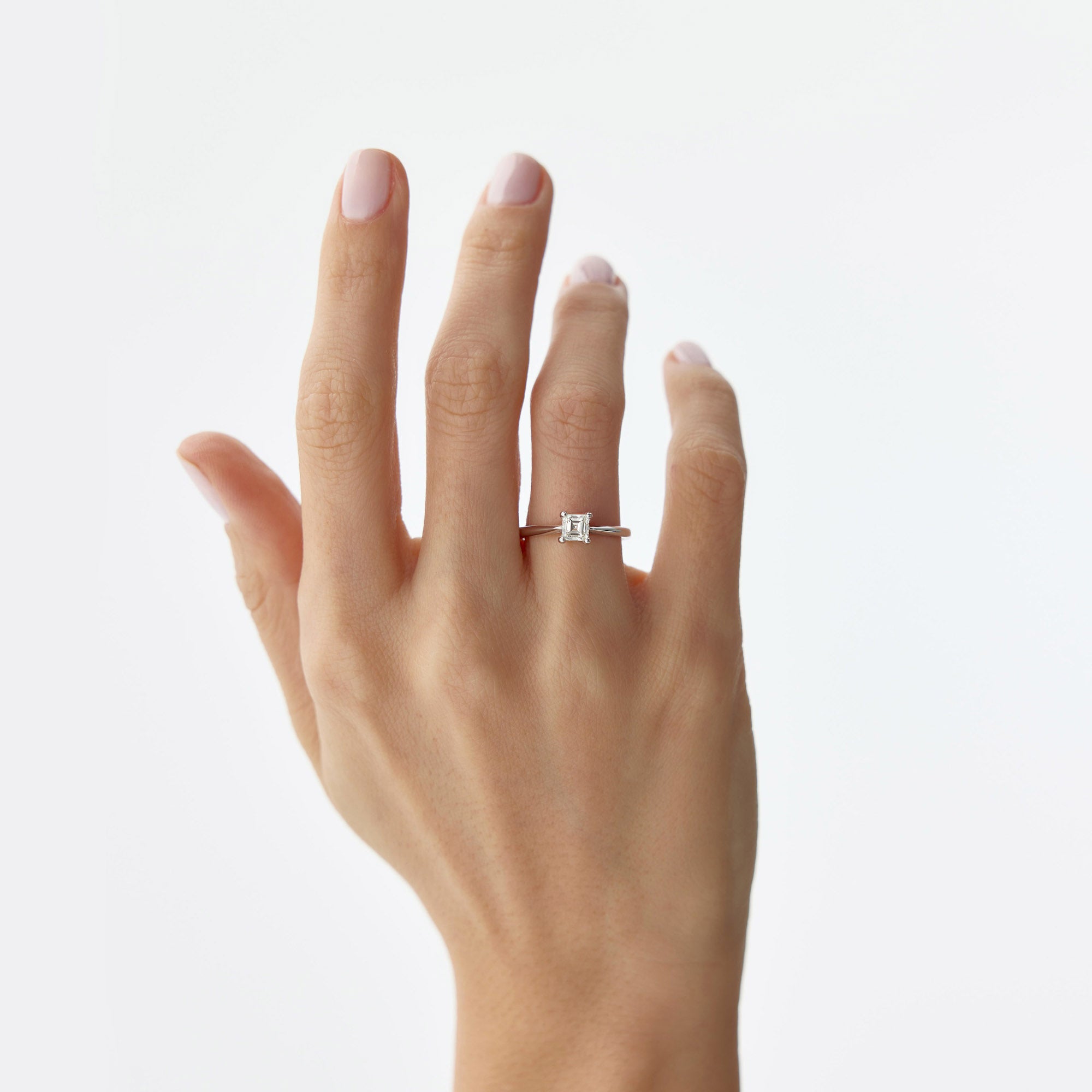 Prenses Kesim Tektaş Pırlanta Yüzük