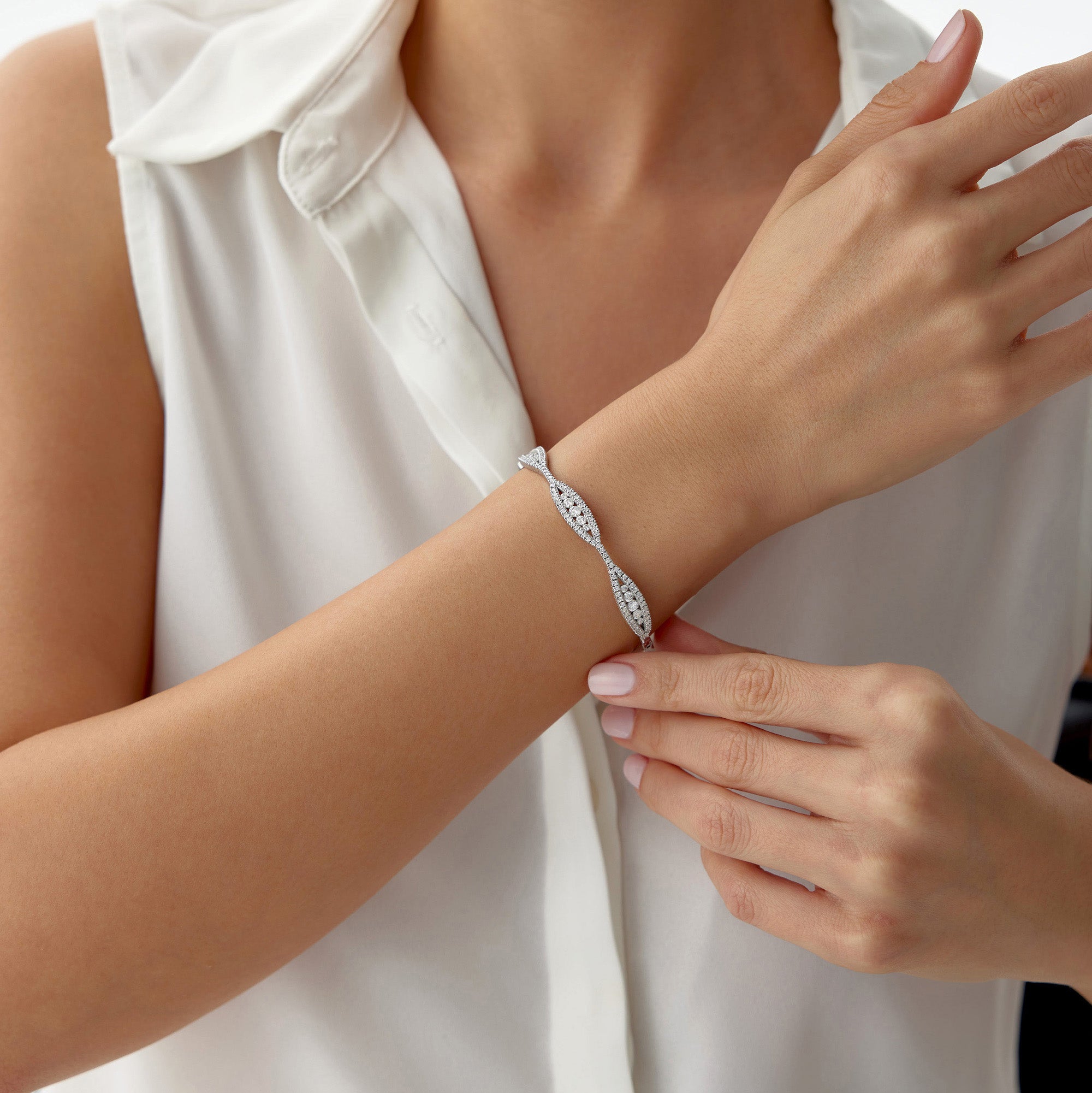 Flow Pırlanta Bilezik