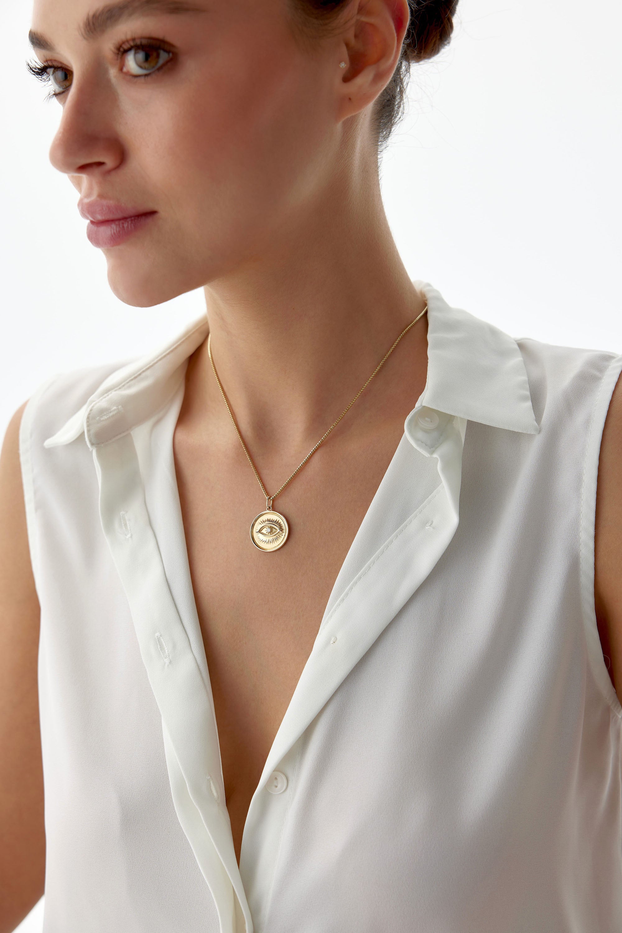 Göz Madalyon / All Seeing Eye Medallion