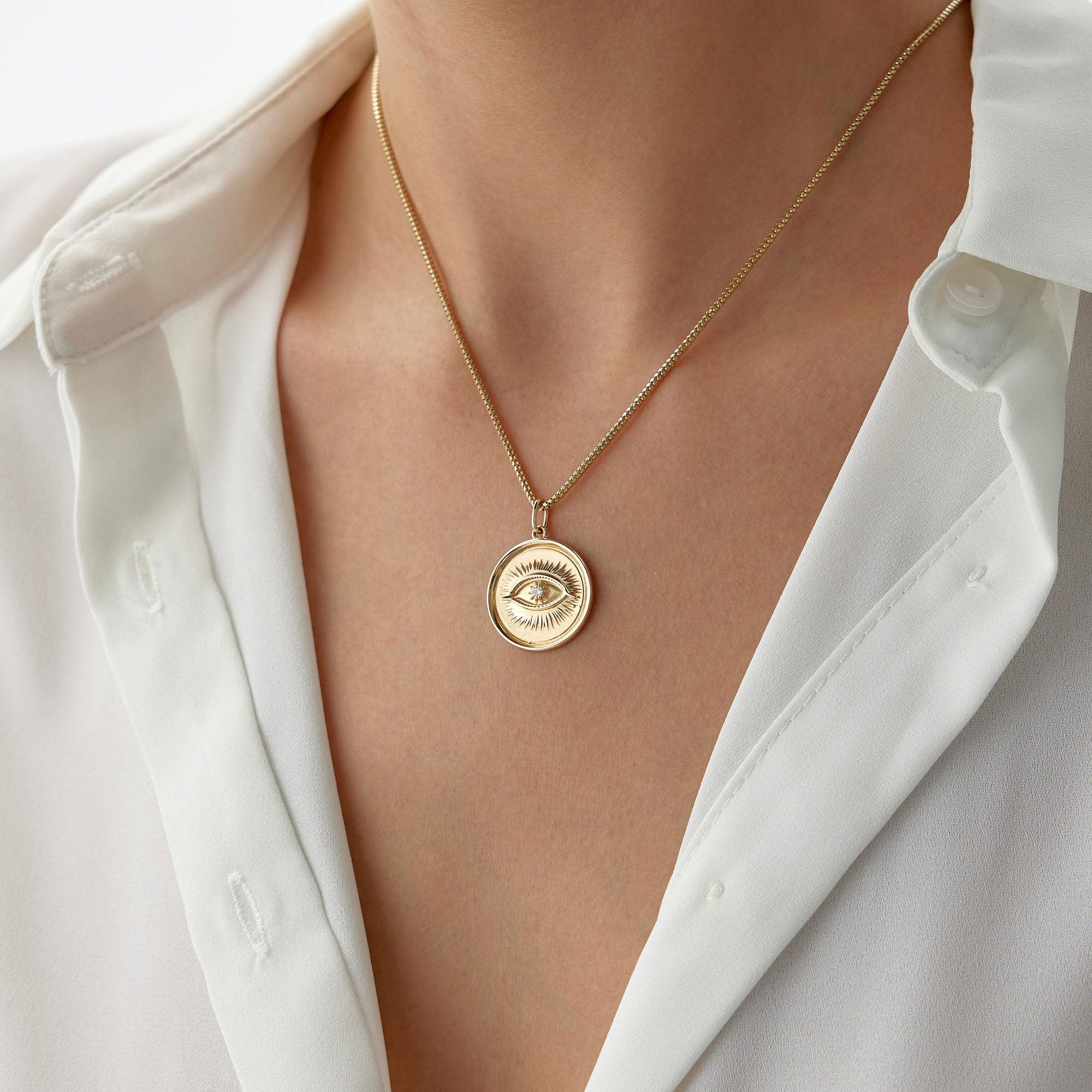 Göz Madalyon / All Seeing Eye Medallion