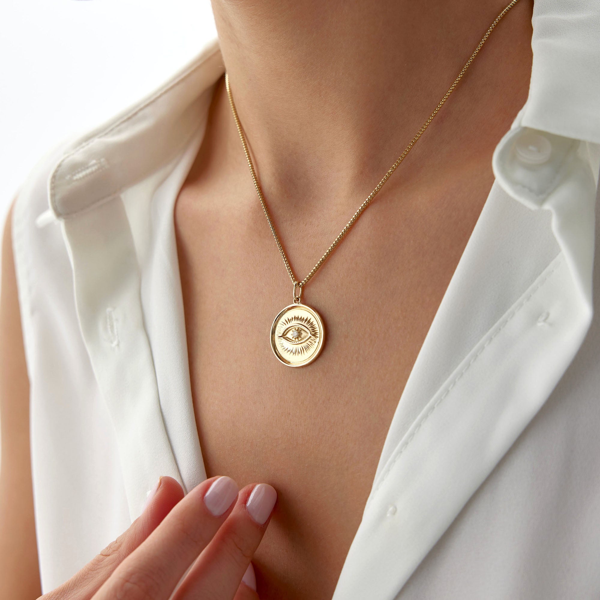 Göz Madalyon / All Seeing Eye Medallion