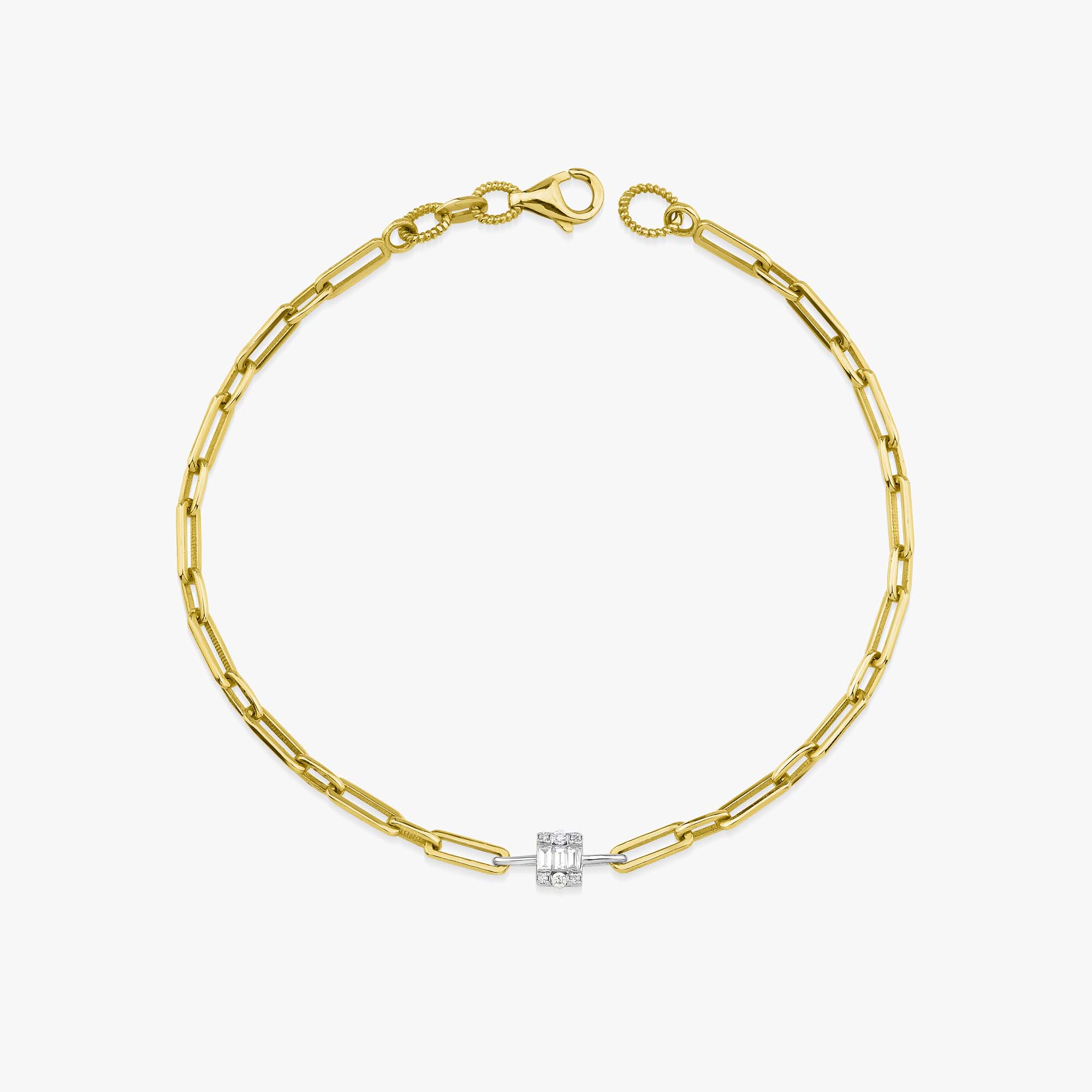 Baget Pave Pırlanta Bileklik