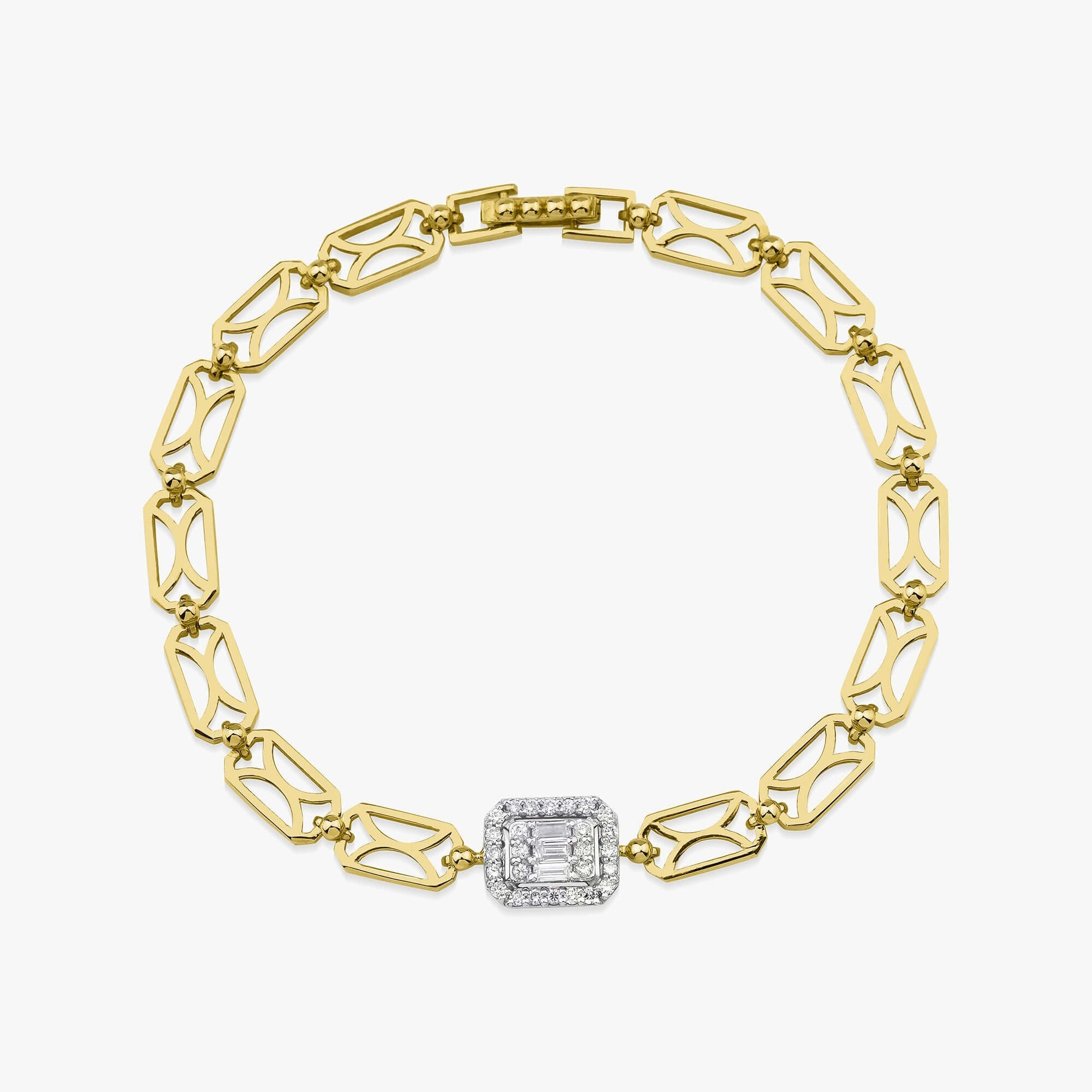 Baget Pırlanta Flow Bileklik