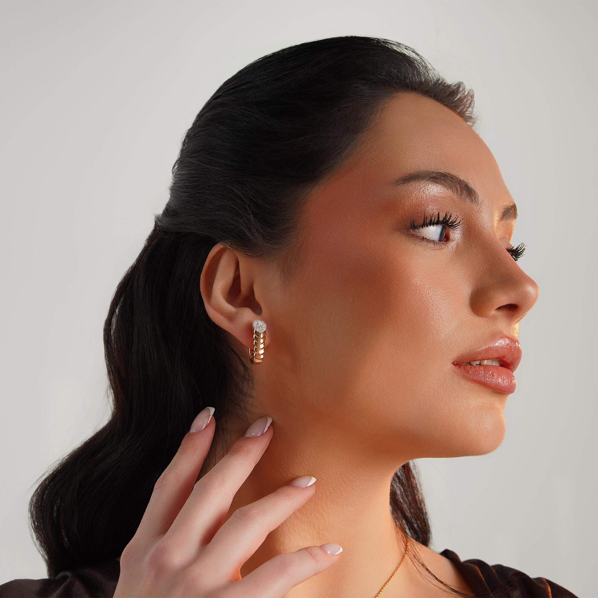 Pırlanta Eternal Harmony Küpe