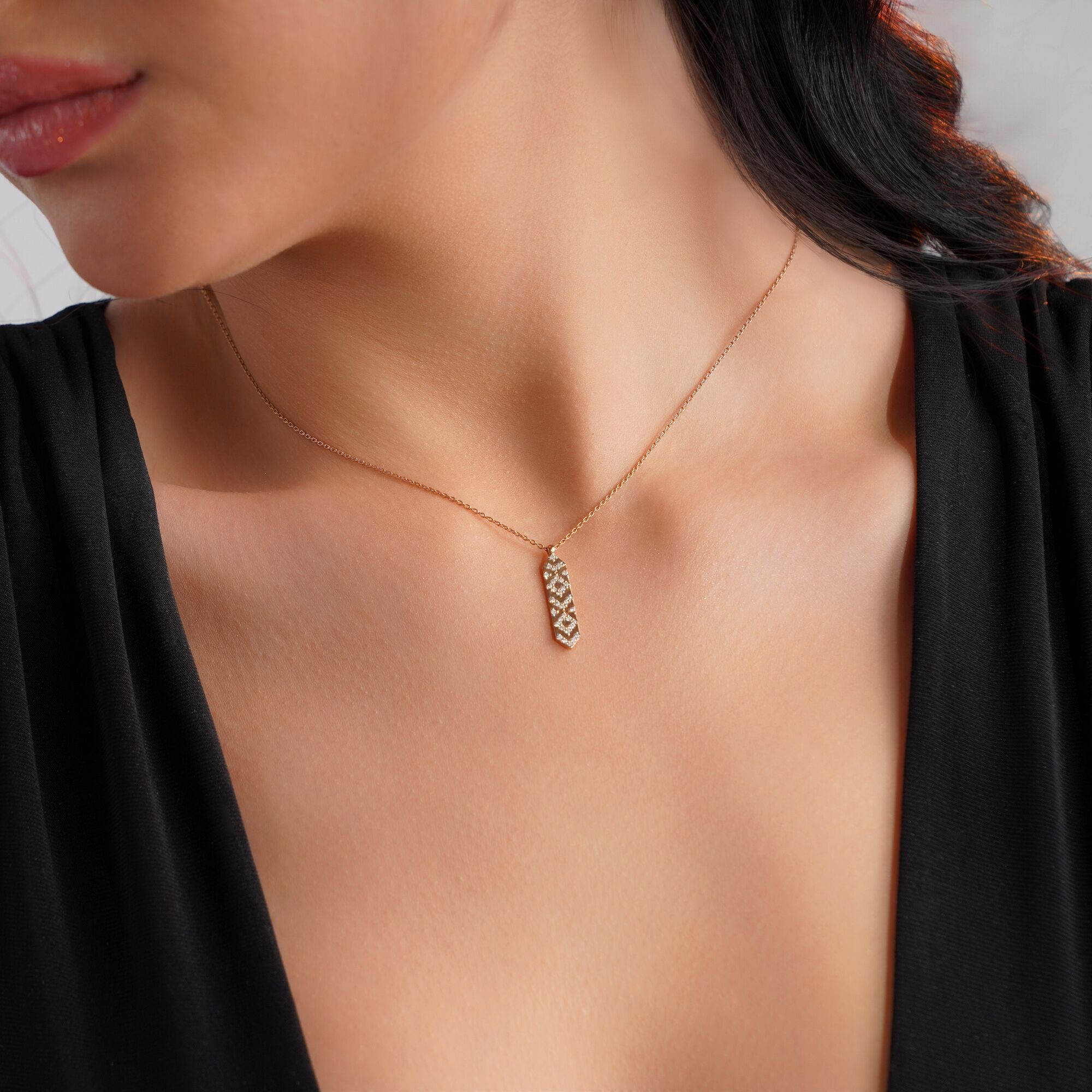 Pırlanta Talisman Kolye