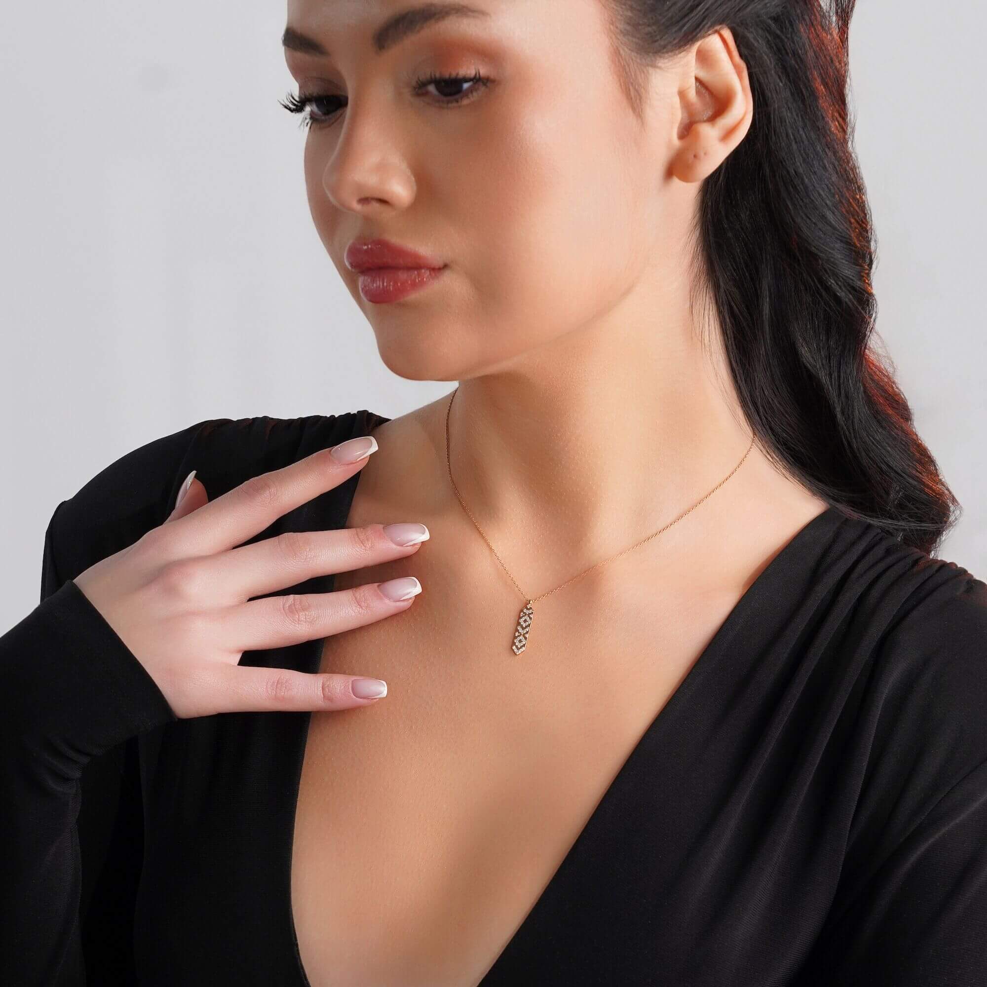 Pırlanta Talisman Kolye