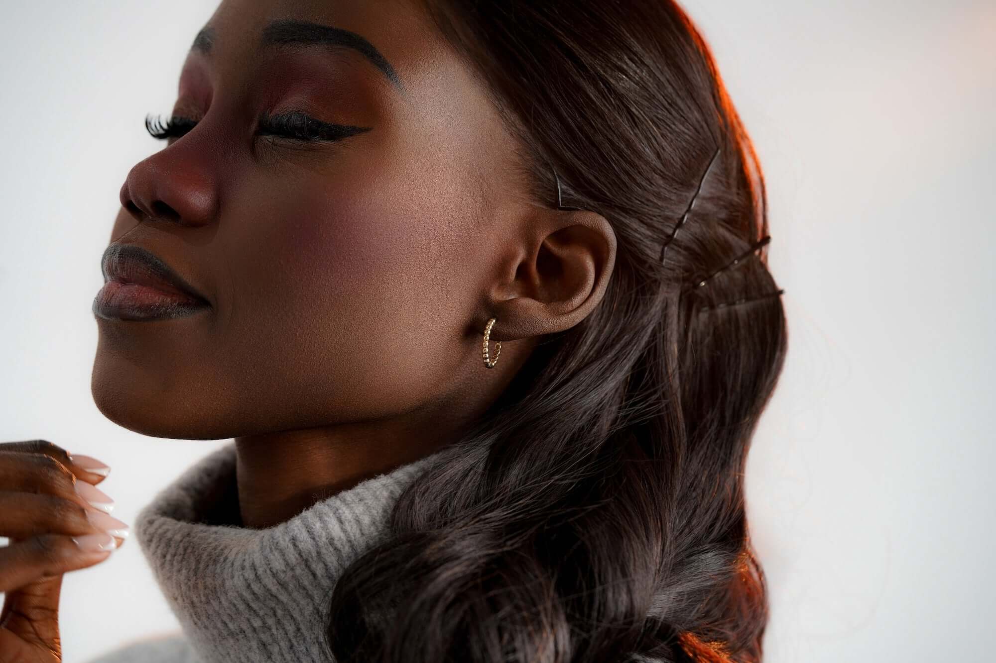 Altın Toplu Halka Küpe