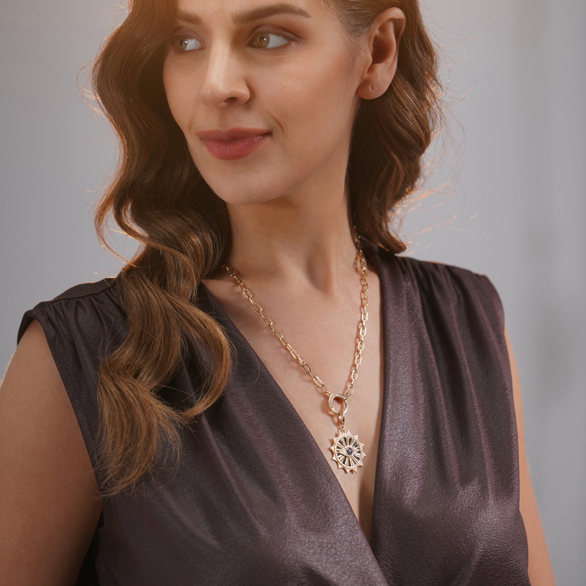 Sonsuz Göz Madalyon / Eternal Evil Eye Medallion