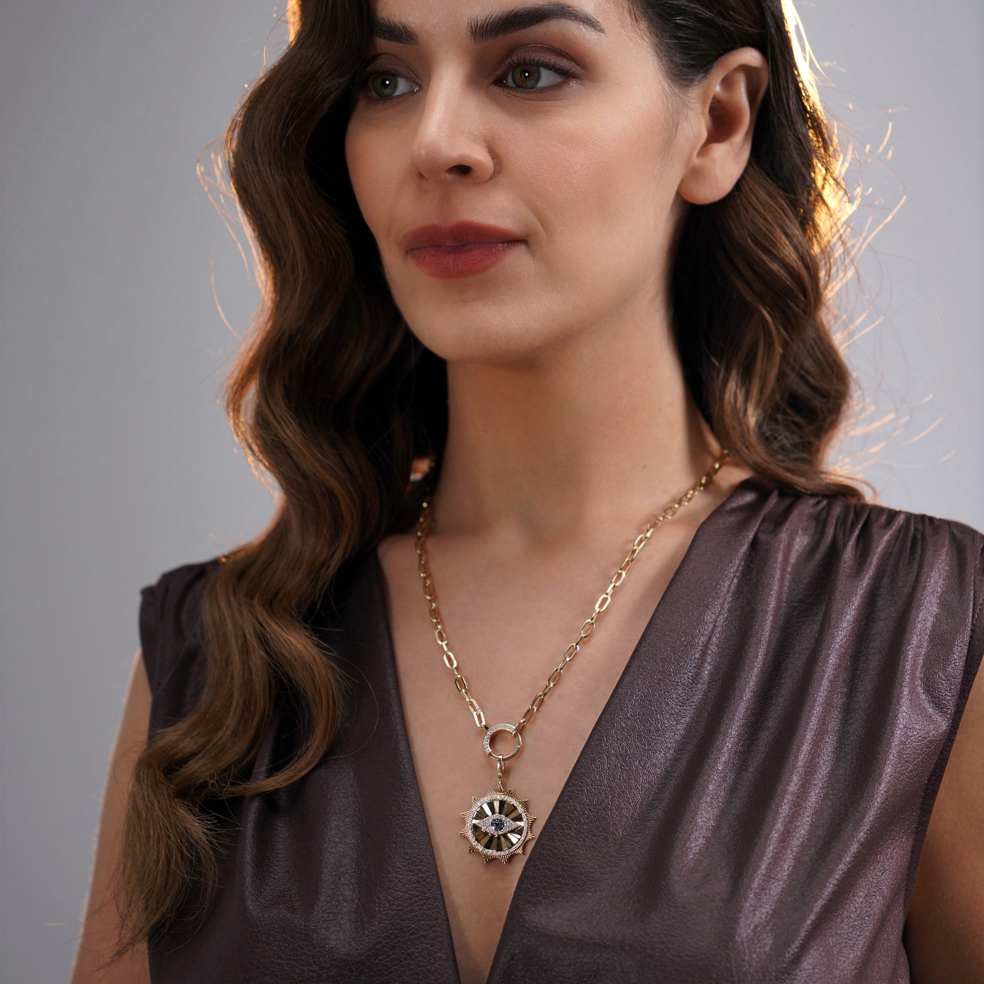 Sonsuz Göz Madalyon / Eternal Evil Eye Medallion