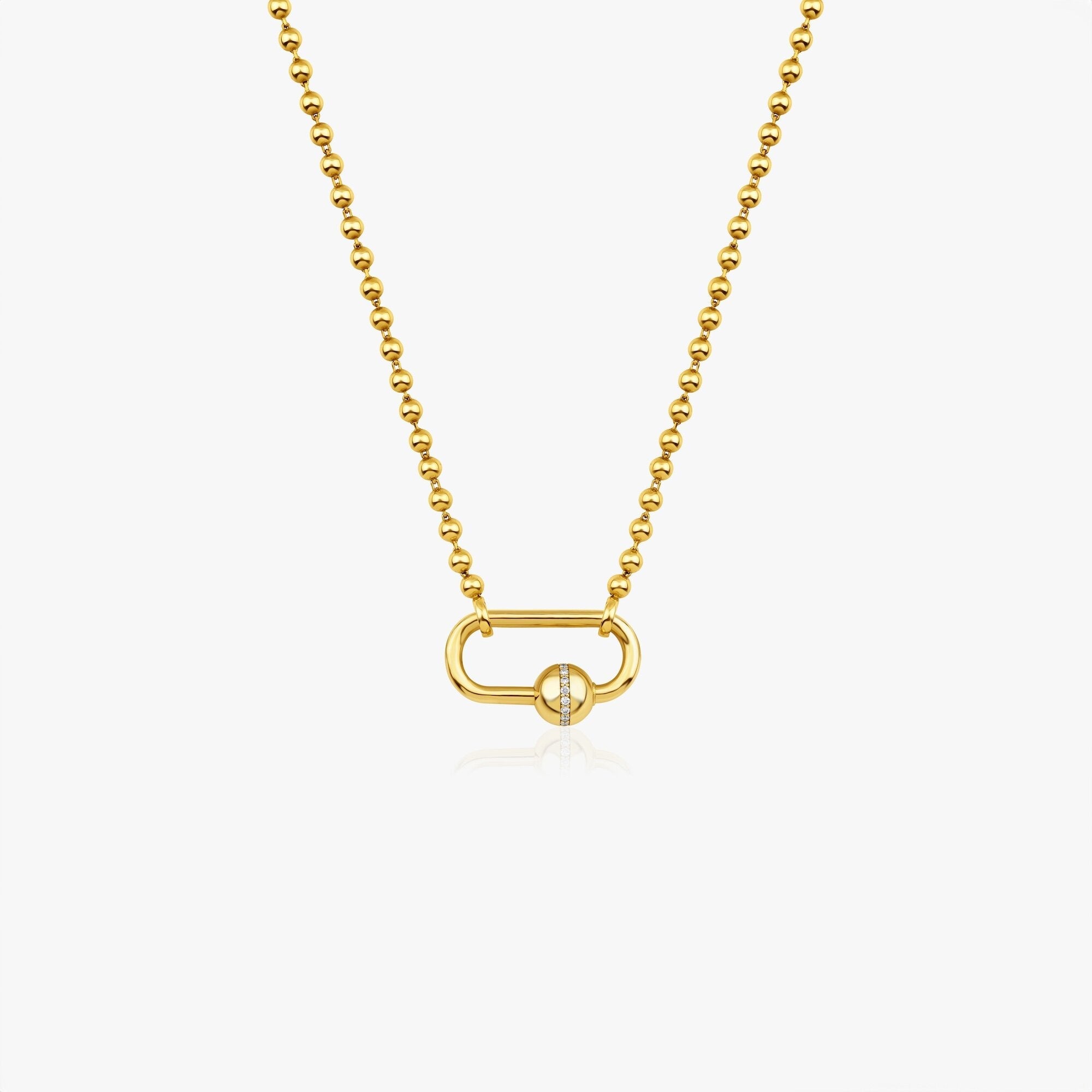 Modern Pırlanta Carabiner Kilit / Modern Diamond Carabiner Lock