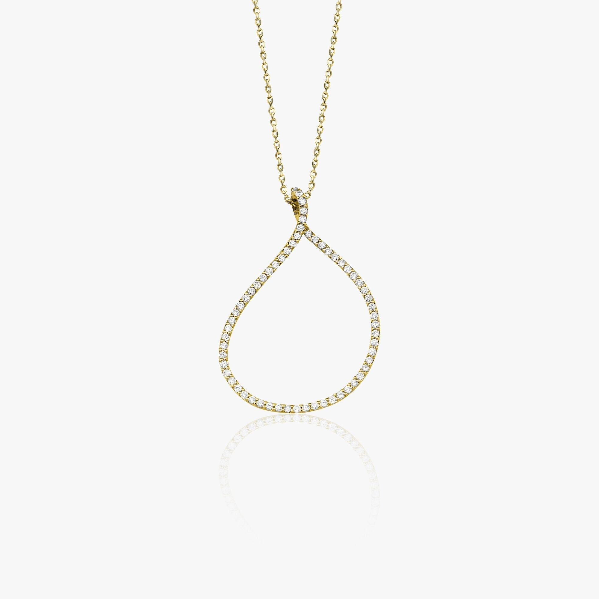 Pırlanta Bereket Düğümü Kolye / Fortune Knot