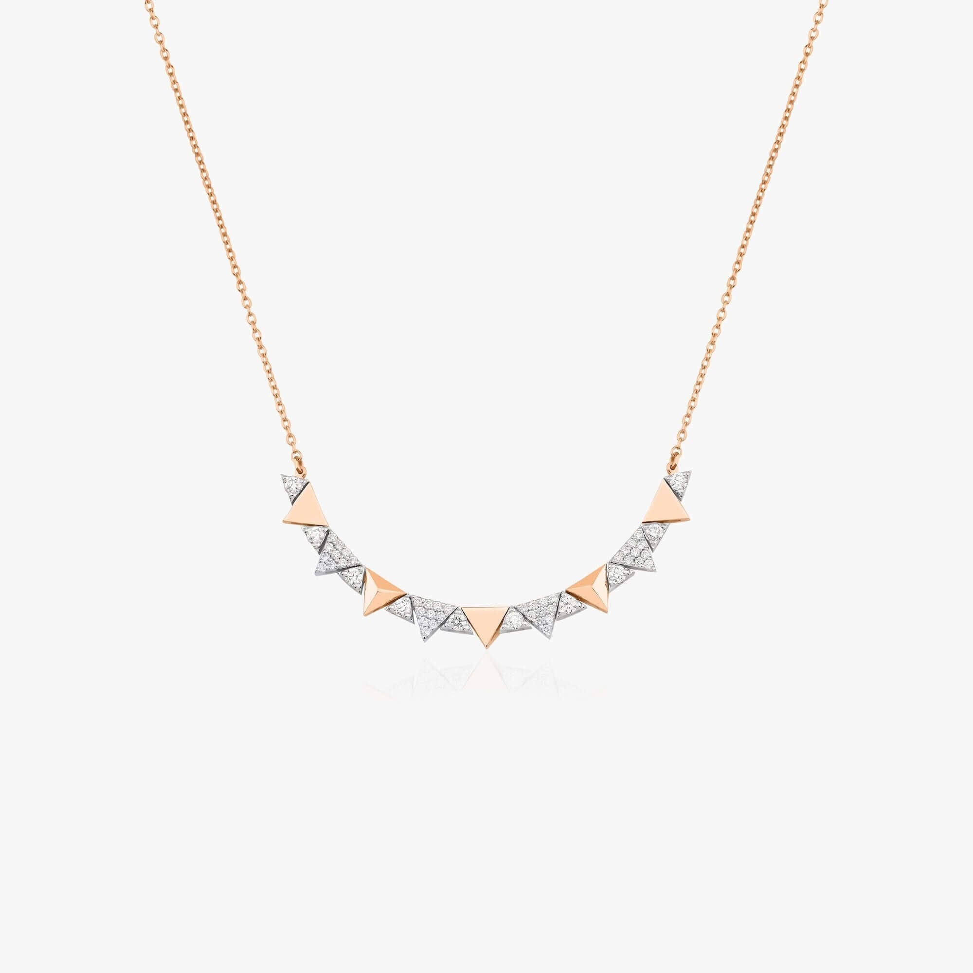 Pırlanta Spike Station Kolye