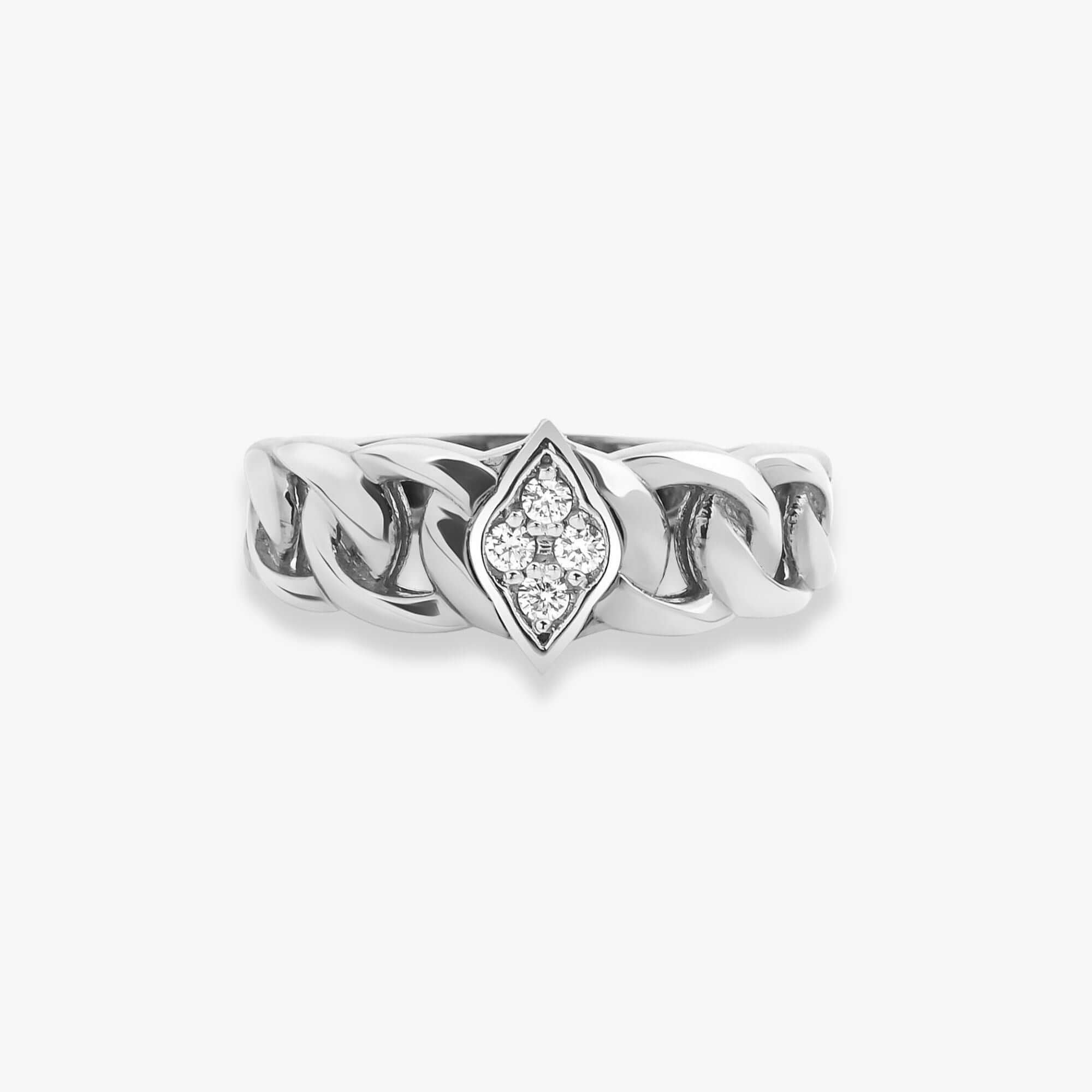 Pırlanta Mini Dimension Zincir Yüzük