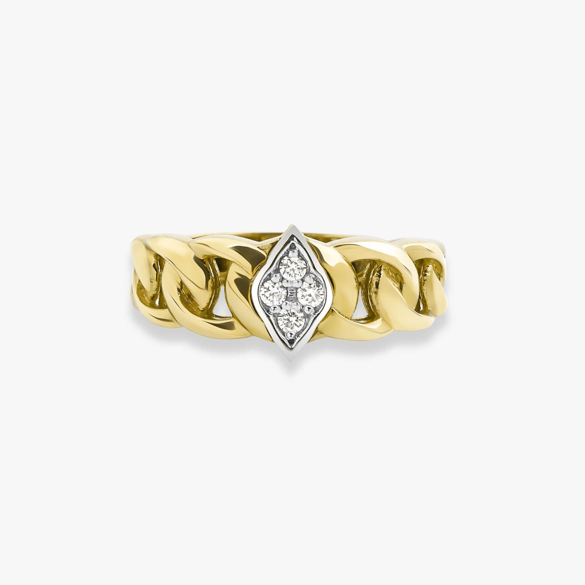 Pırlanta Mini Dimension Zincir Yüzük