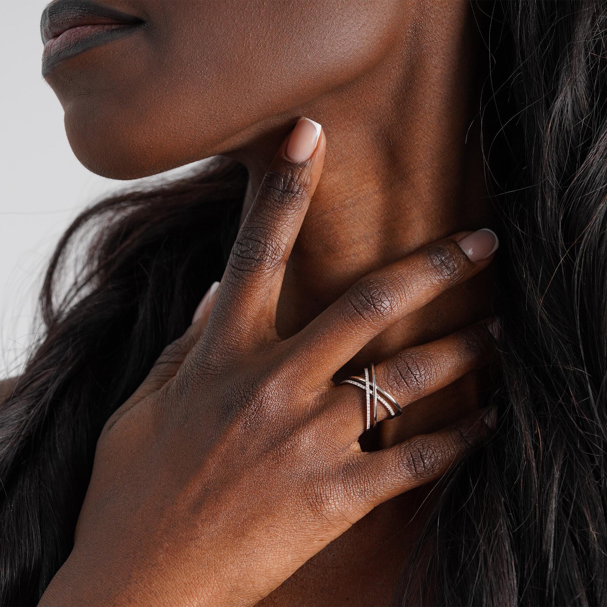 Çift Çapraz Yüzük / Double Crossover Ring