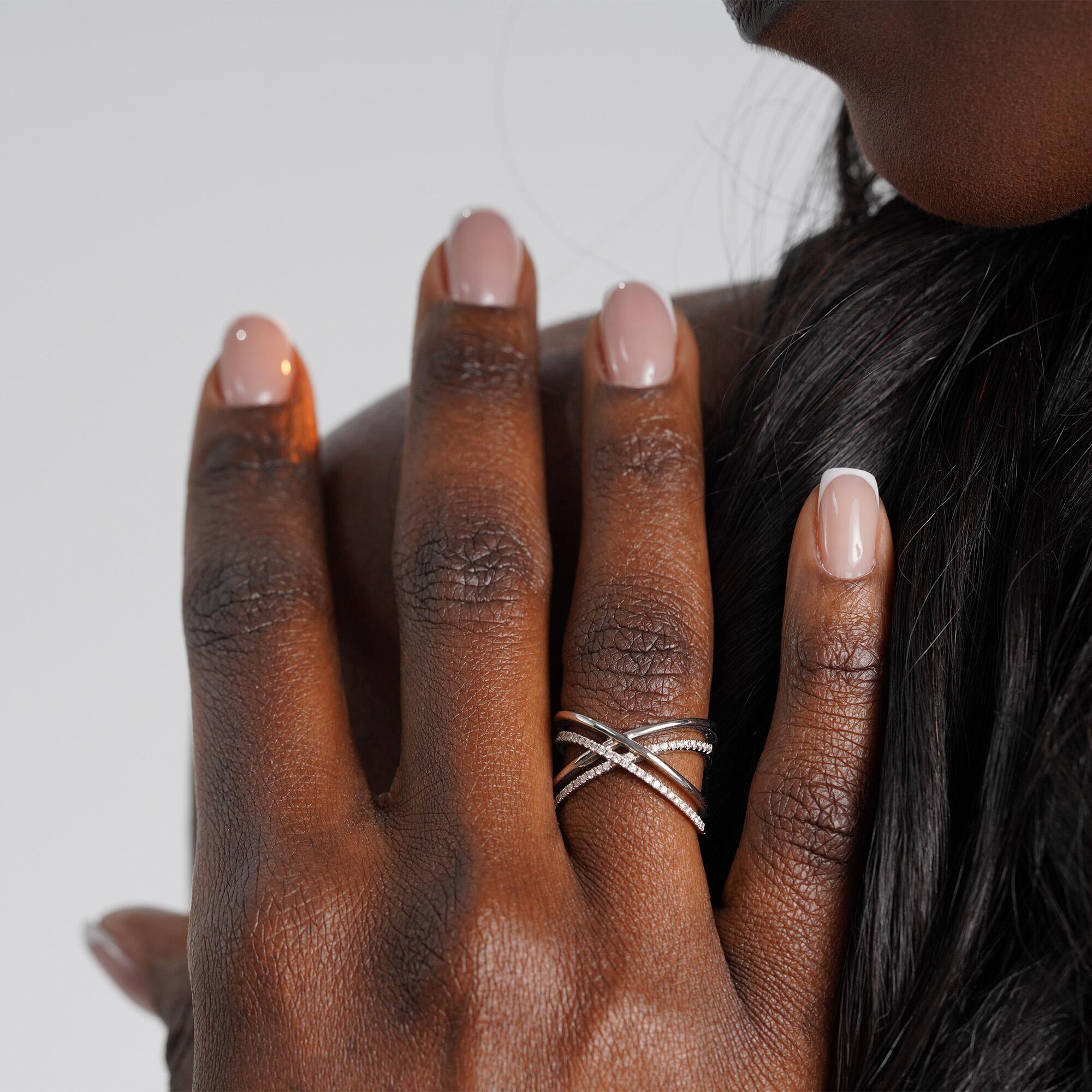 Çift Çapraz Yüzük / Double Crossover Ring