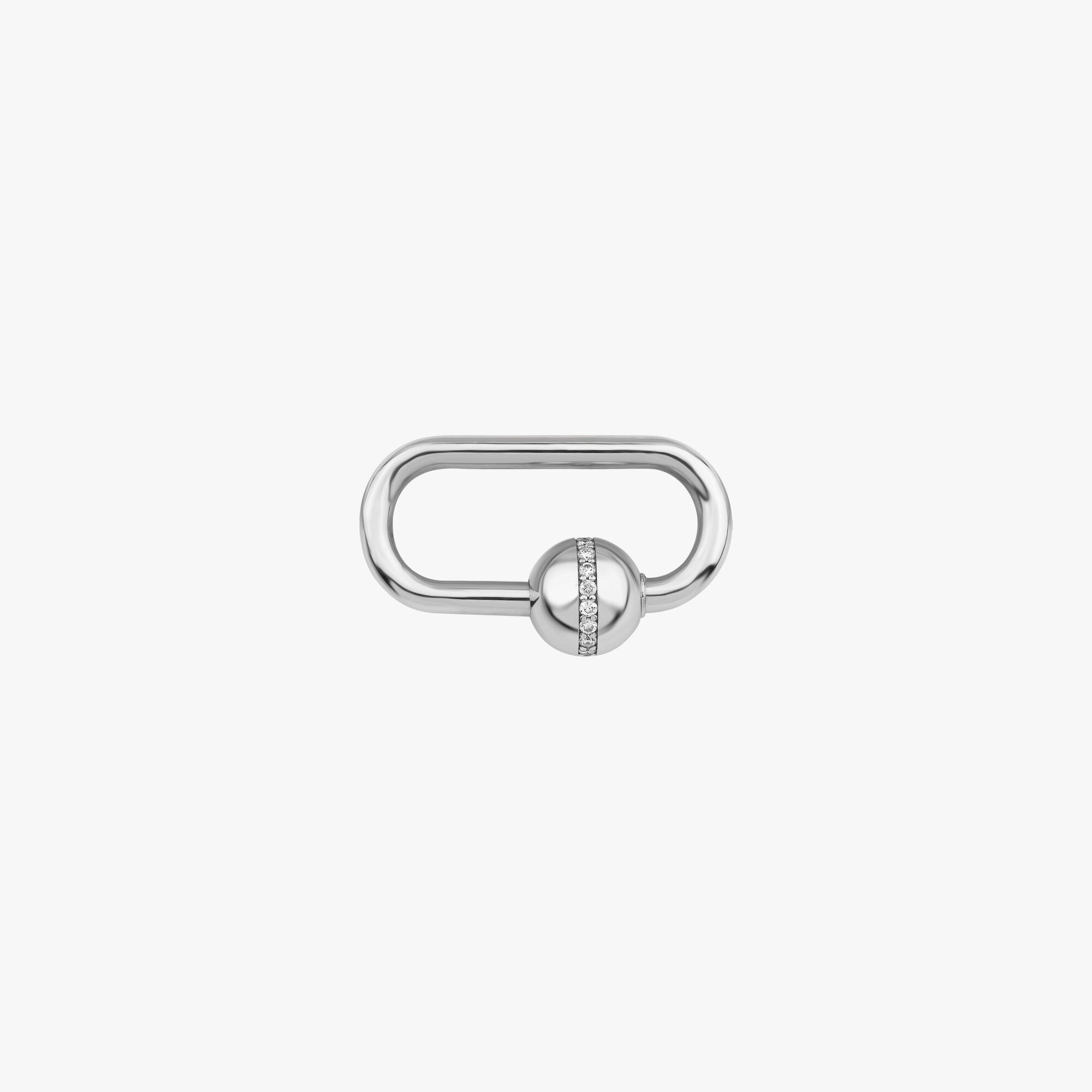 Modern Pırlanta Carabiner Kilit / Modern Diamond Carabiner Lock