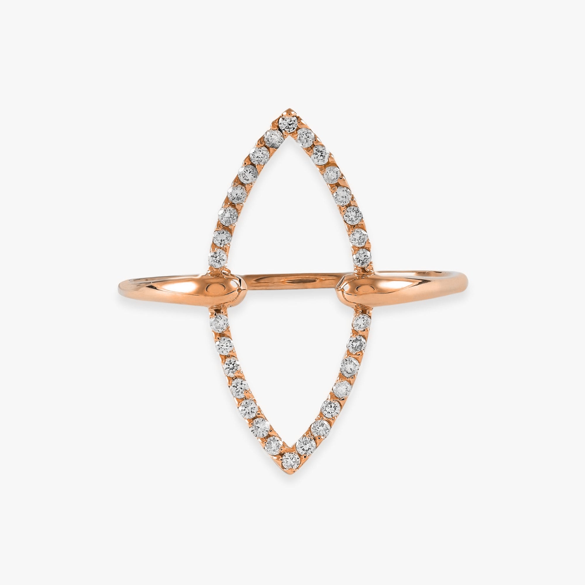 Pırlanta Açık Modern Yüzük / Diamond Dimension