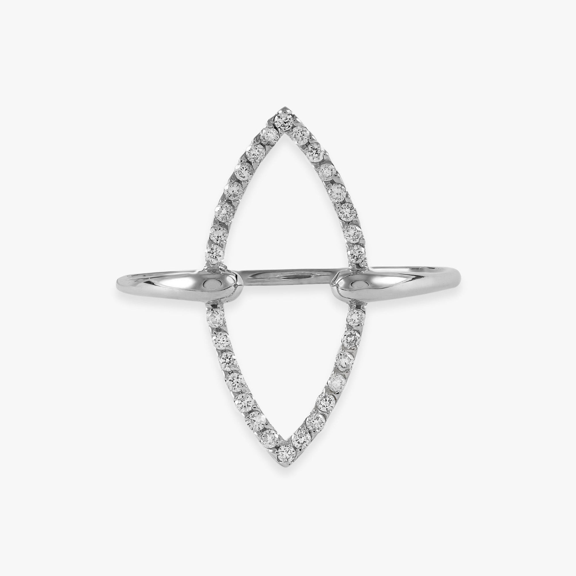 Pırlanta Açık Modern Yüzük / Diamond Dimension