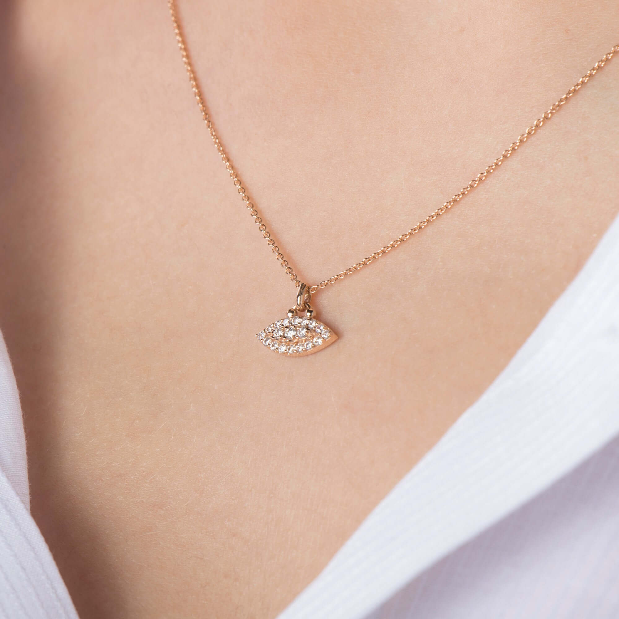 Mini Pırlanta Enerji Kolye