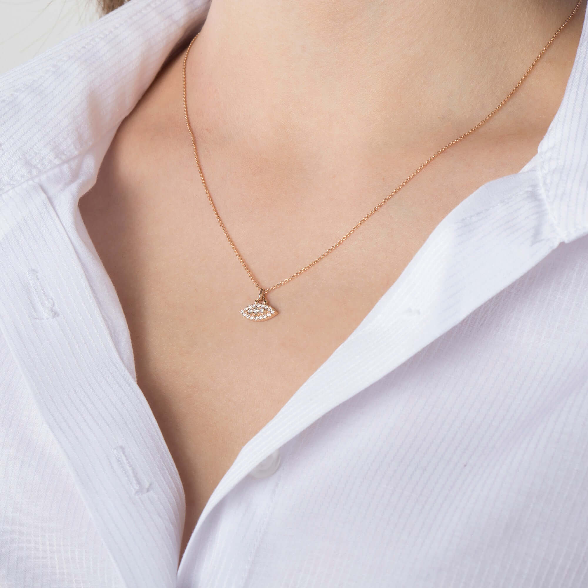 Mini Pırlanta Enerji Kolye