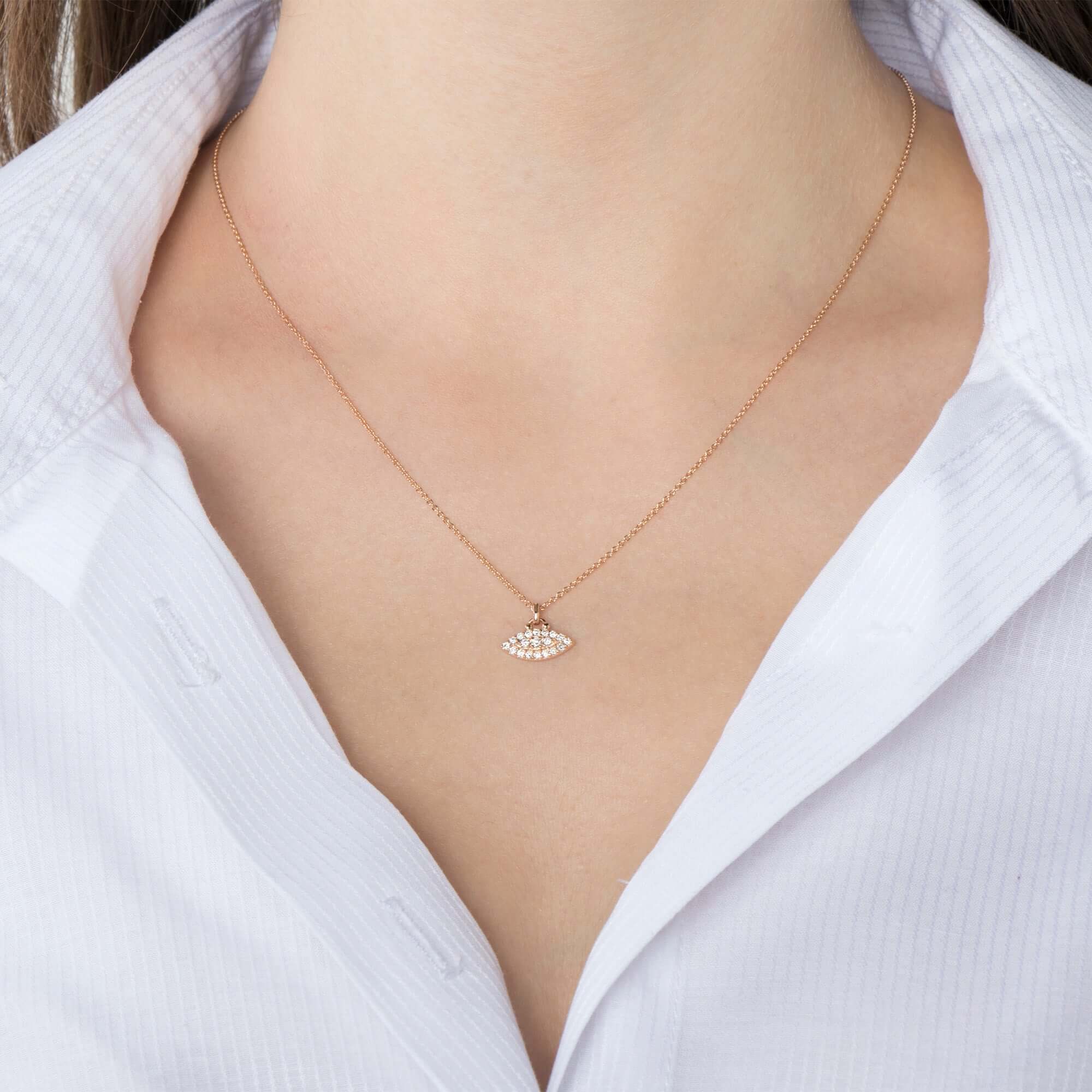 Mini Pırlanta Enerji Kolye