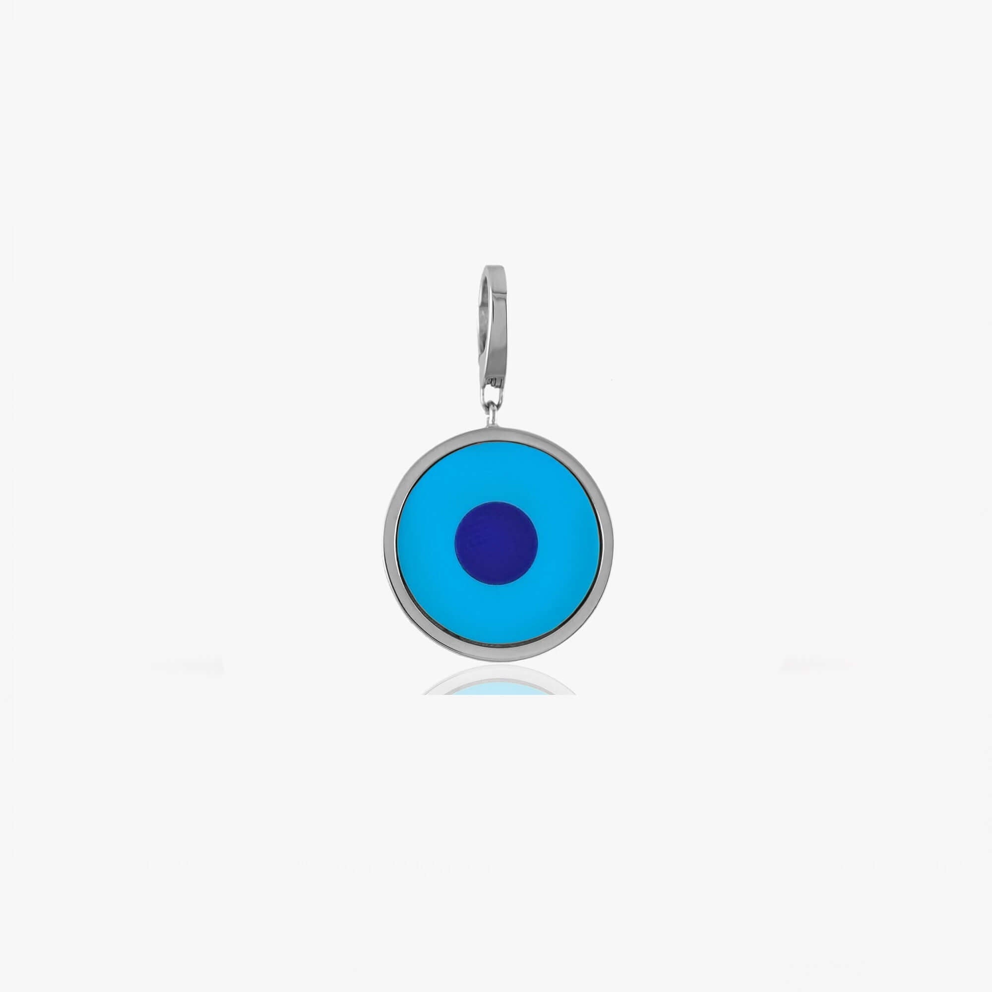 Turkuaz ve Lapis Göz Kolye Ucu / Blue Attachable Eye