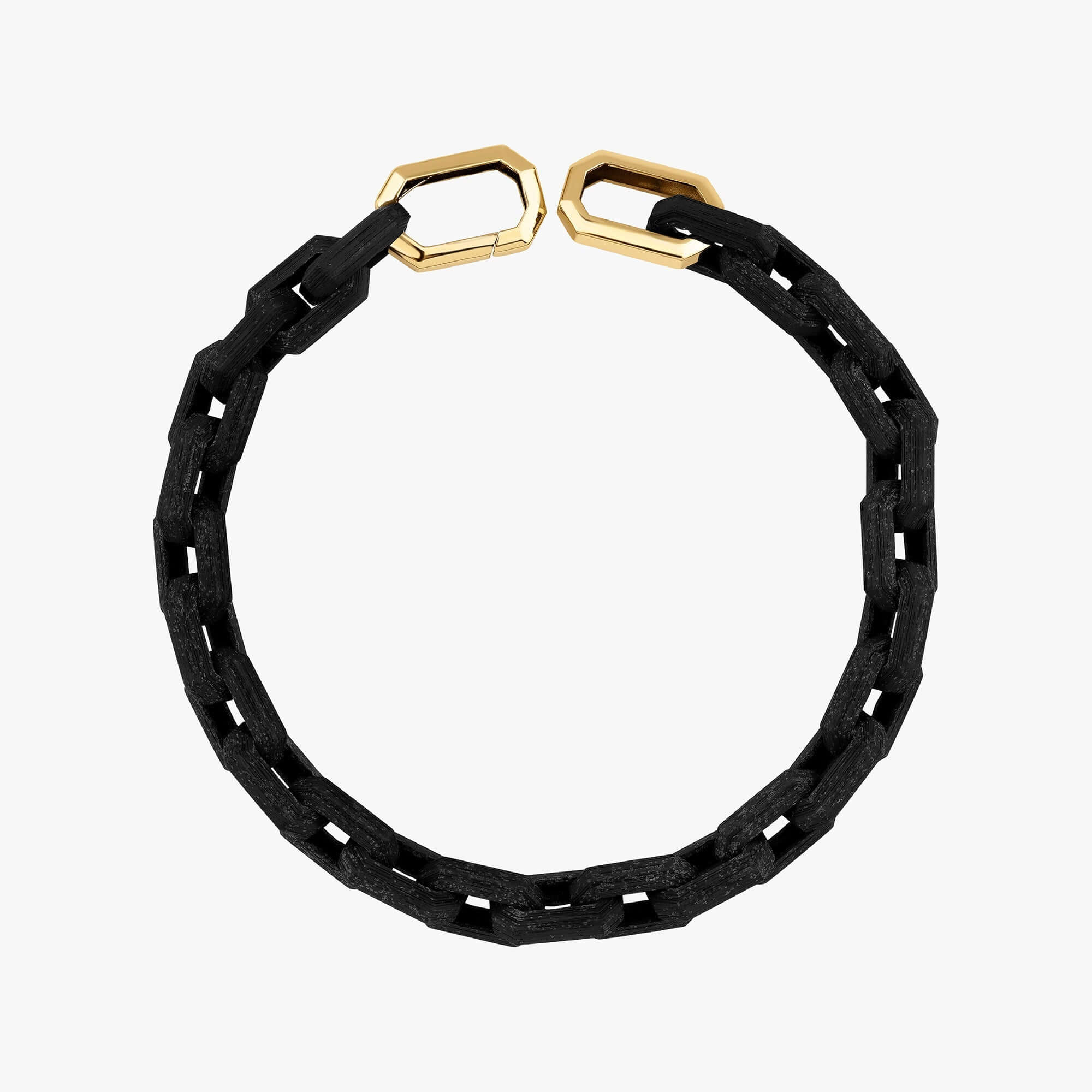 Erkek Altın Kilitli Gümüş Bileklik / The Golden Lock