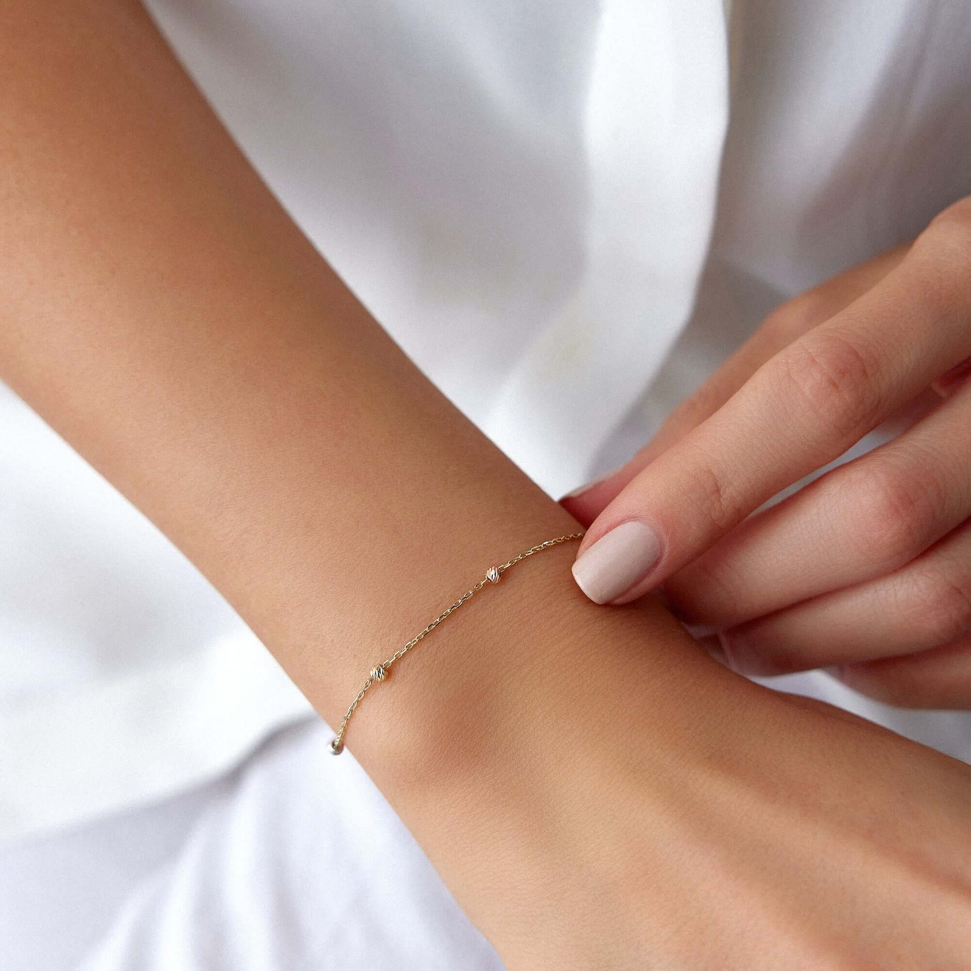 Minimal Dorika Top Bileklik