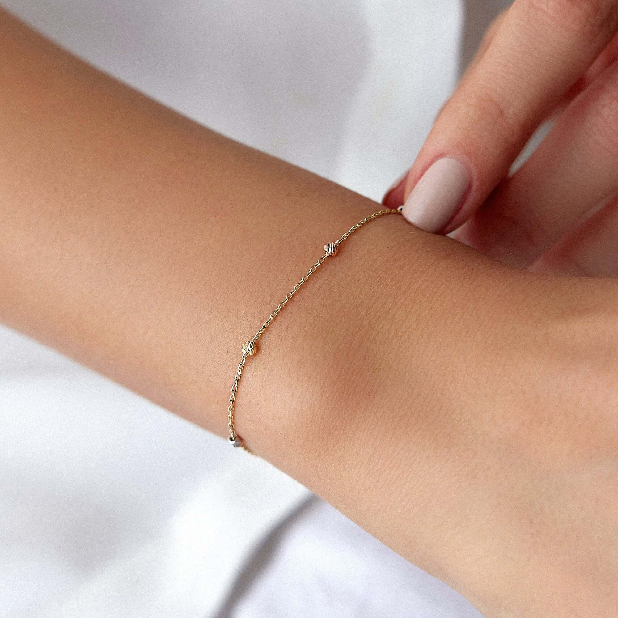 Minimal Dorika Top Bileklik