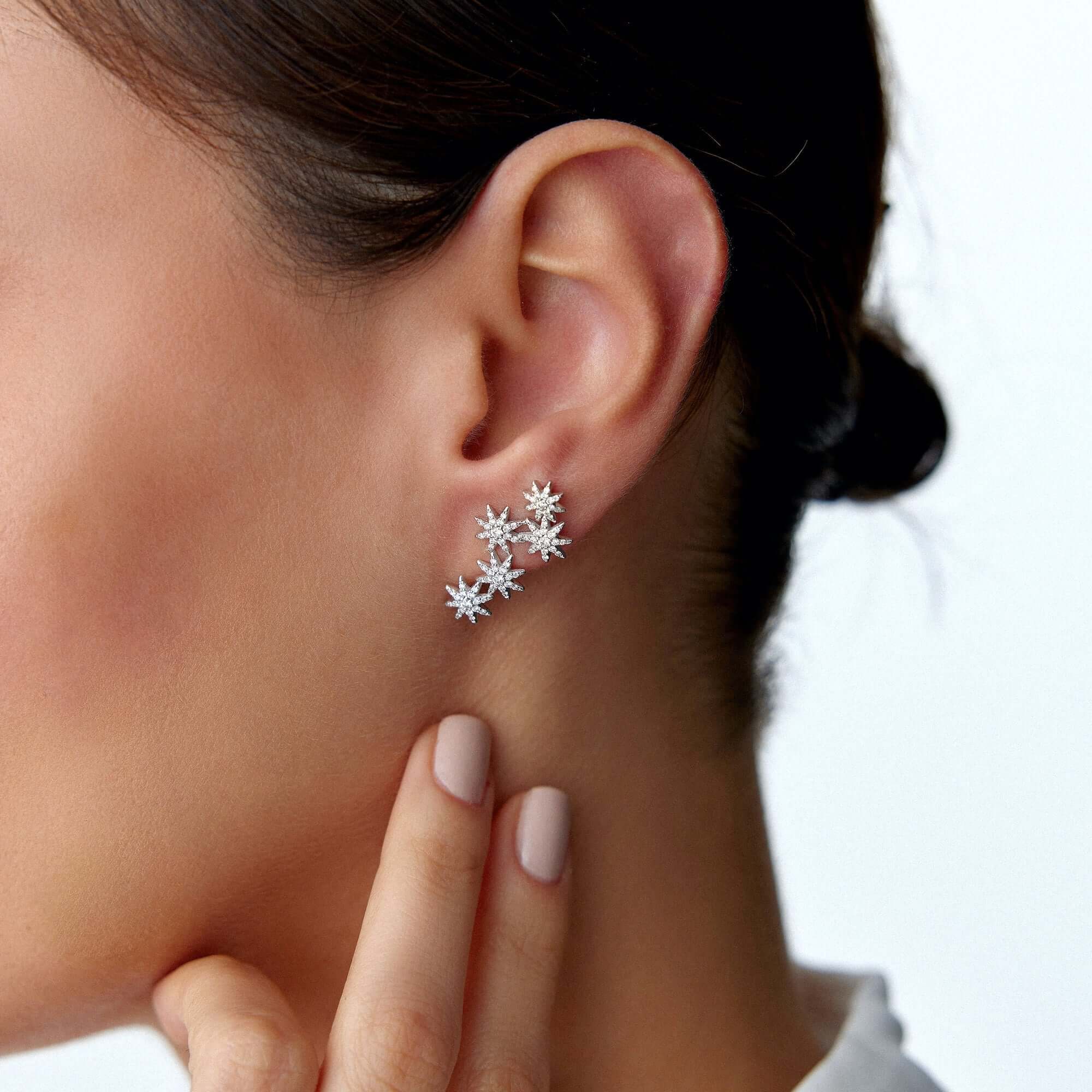 Tek Takımyıldız Küpe / Eternal Stars