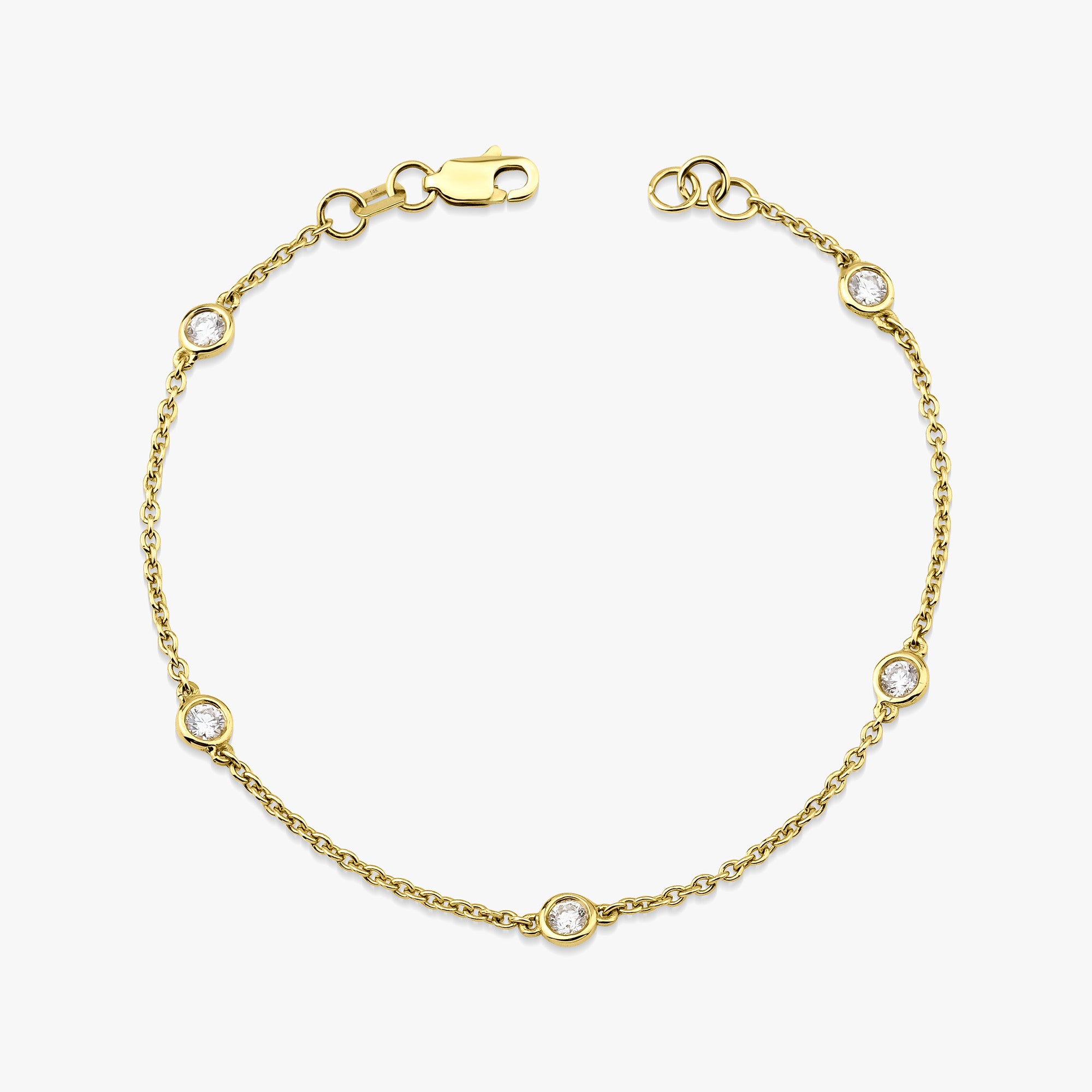 Pırlanta Beştaş Bileklik / 0.40 Carat