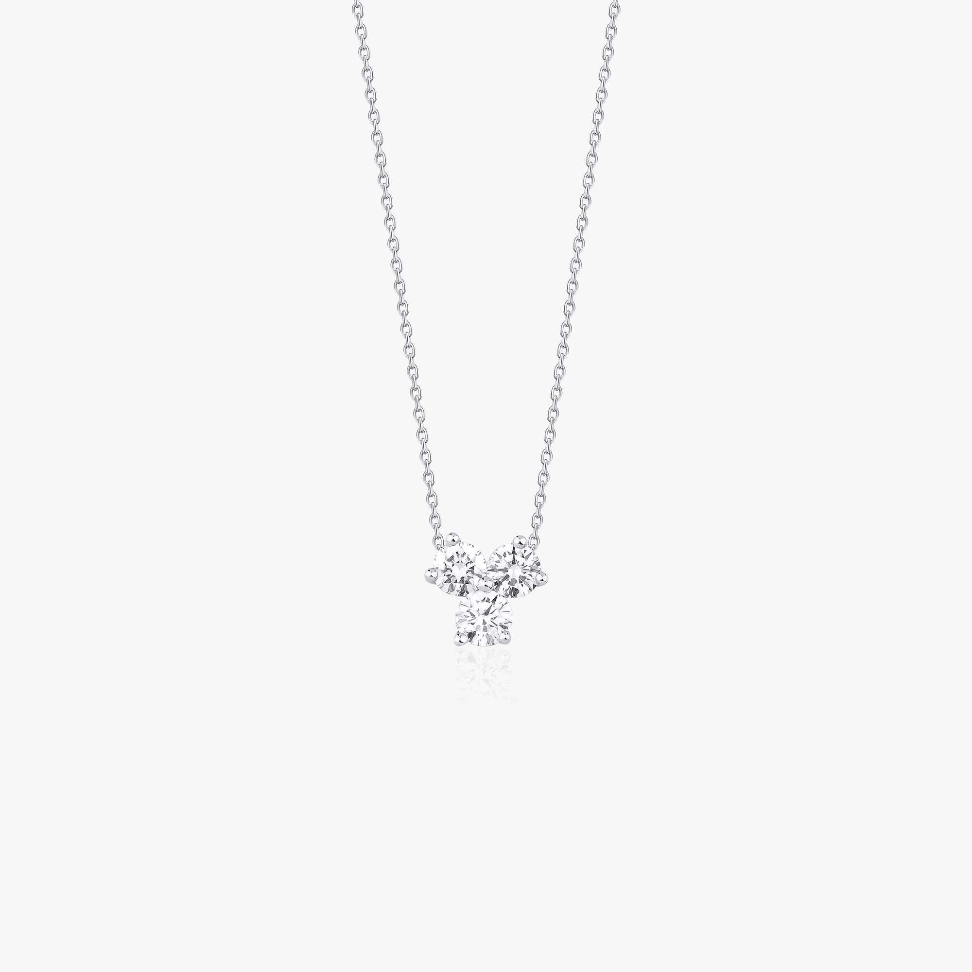 Üçtaş Pırlanta Kolye (1.00 Carat)