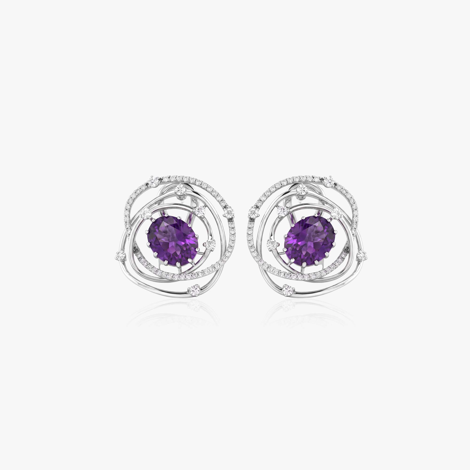 Milky Way Galaxy Earrings