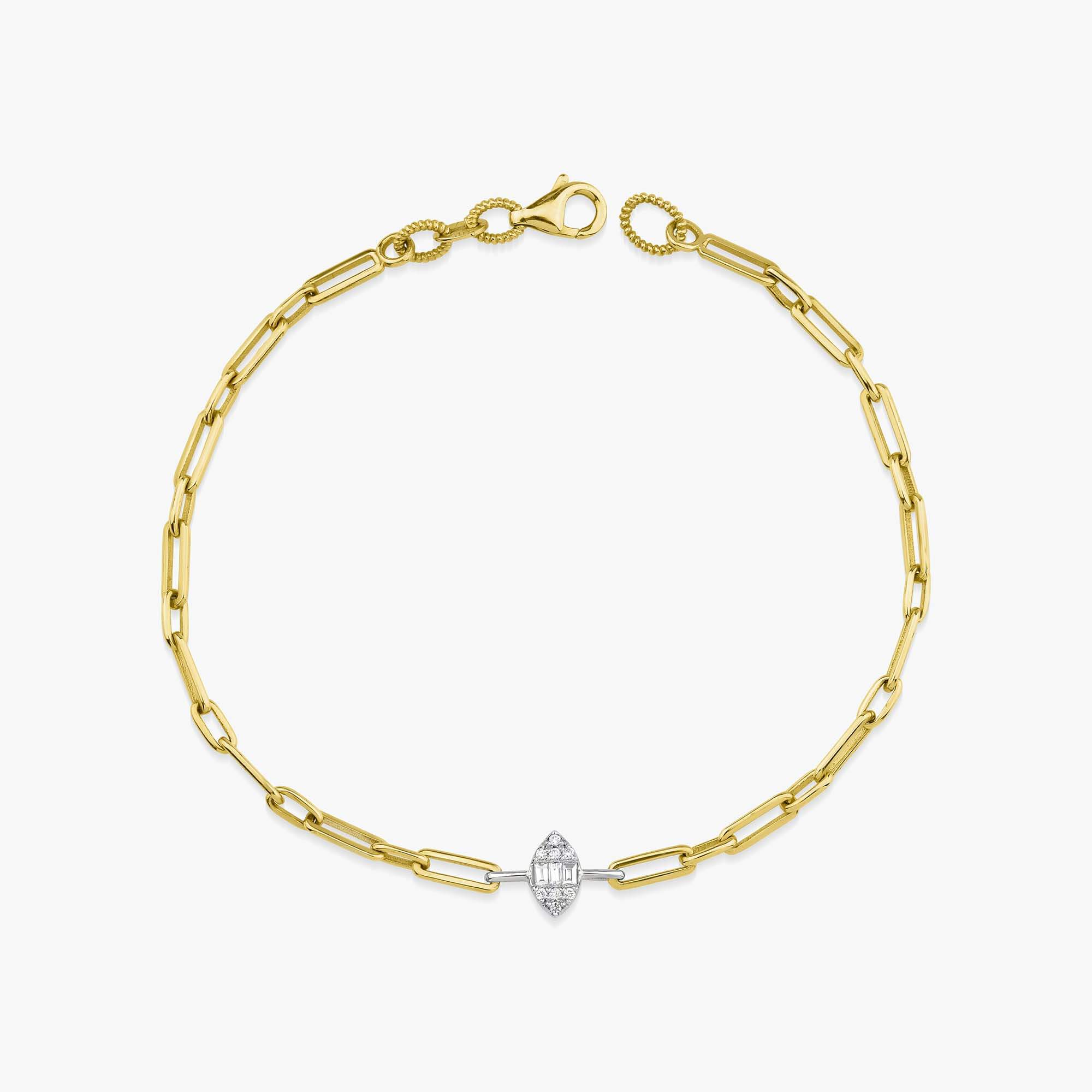 Baget Pave Pırlanta Bileklik