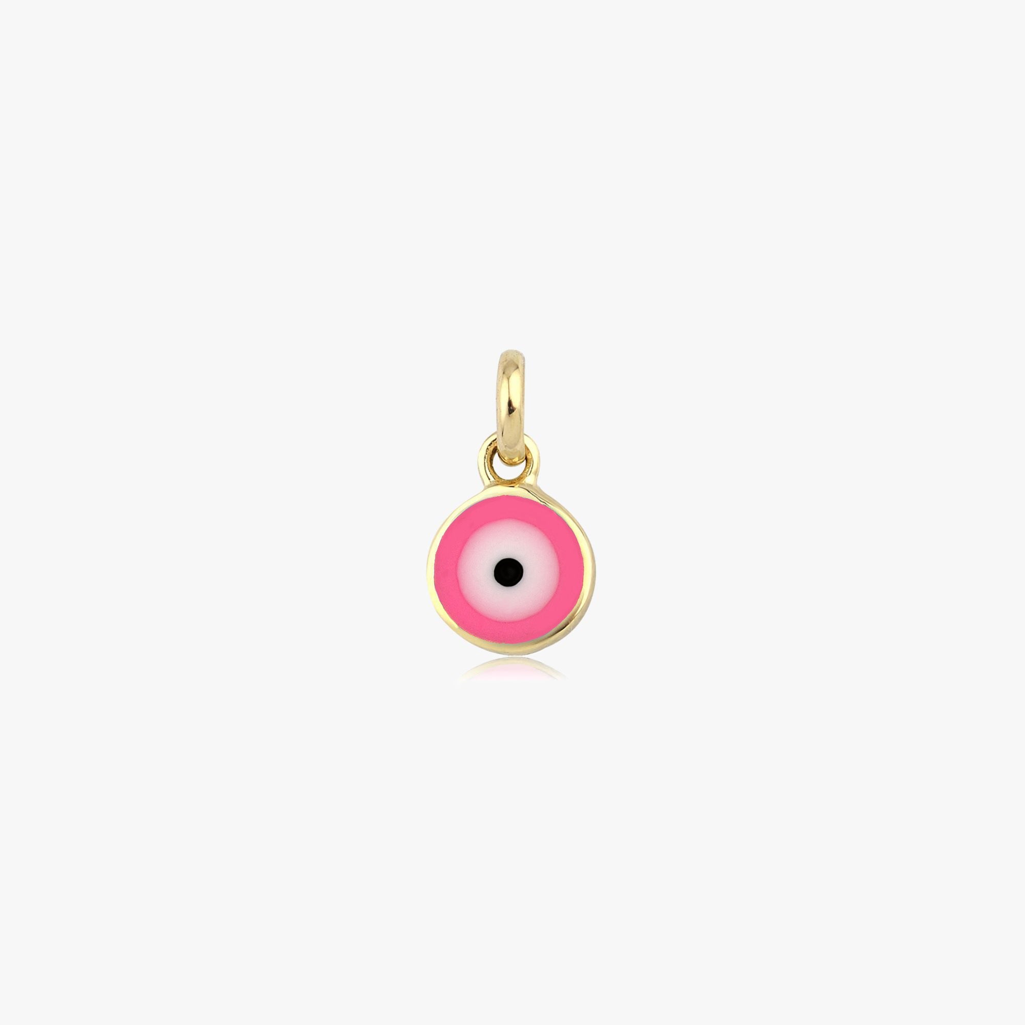 Mini Pembe Göz Charm