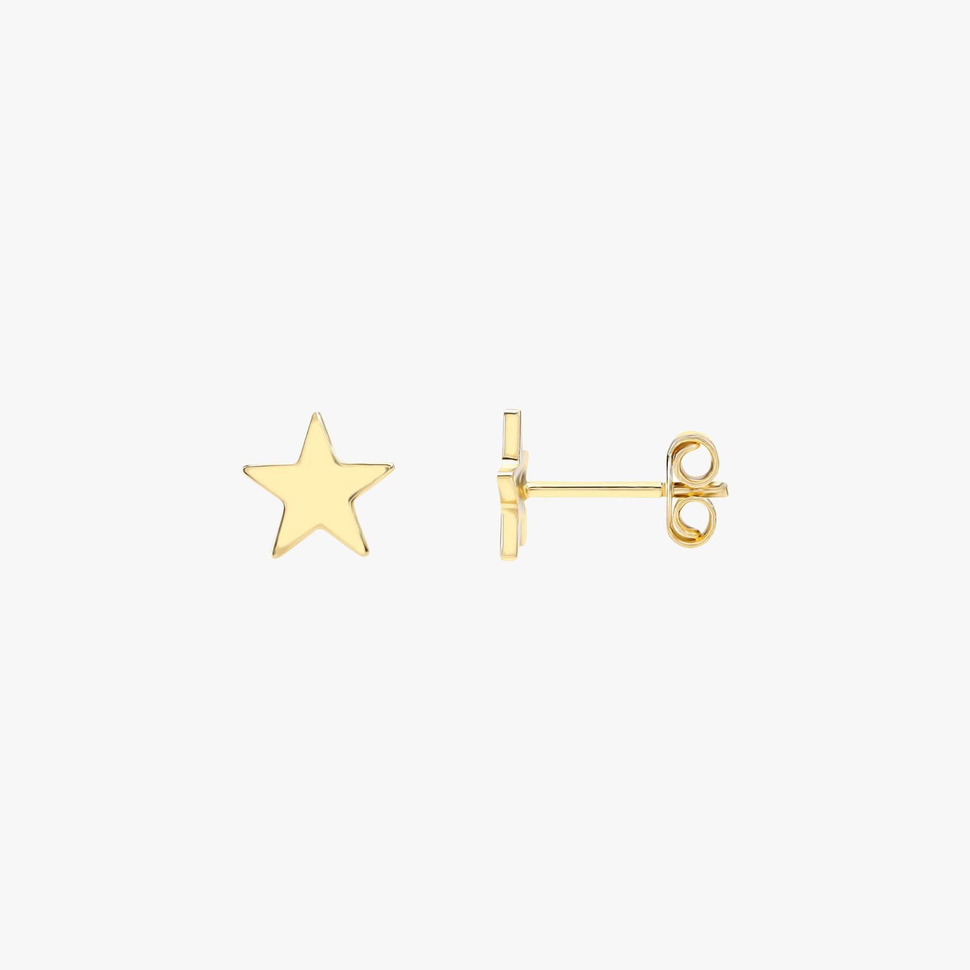 Yıldız Stud Küpe / Mini Star Studs