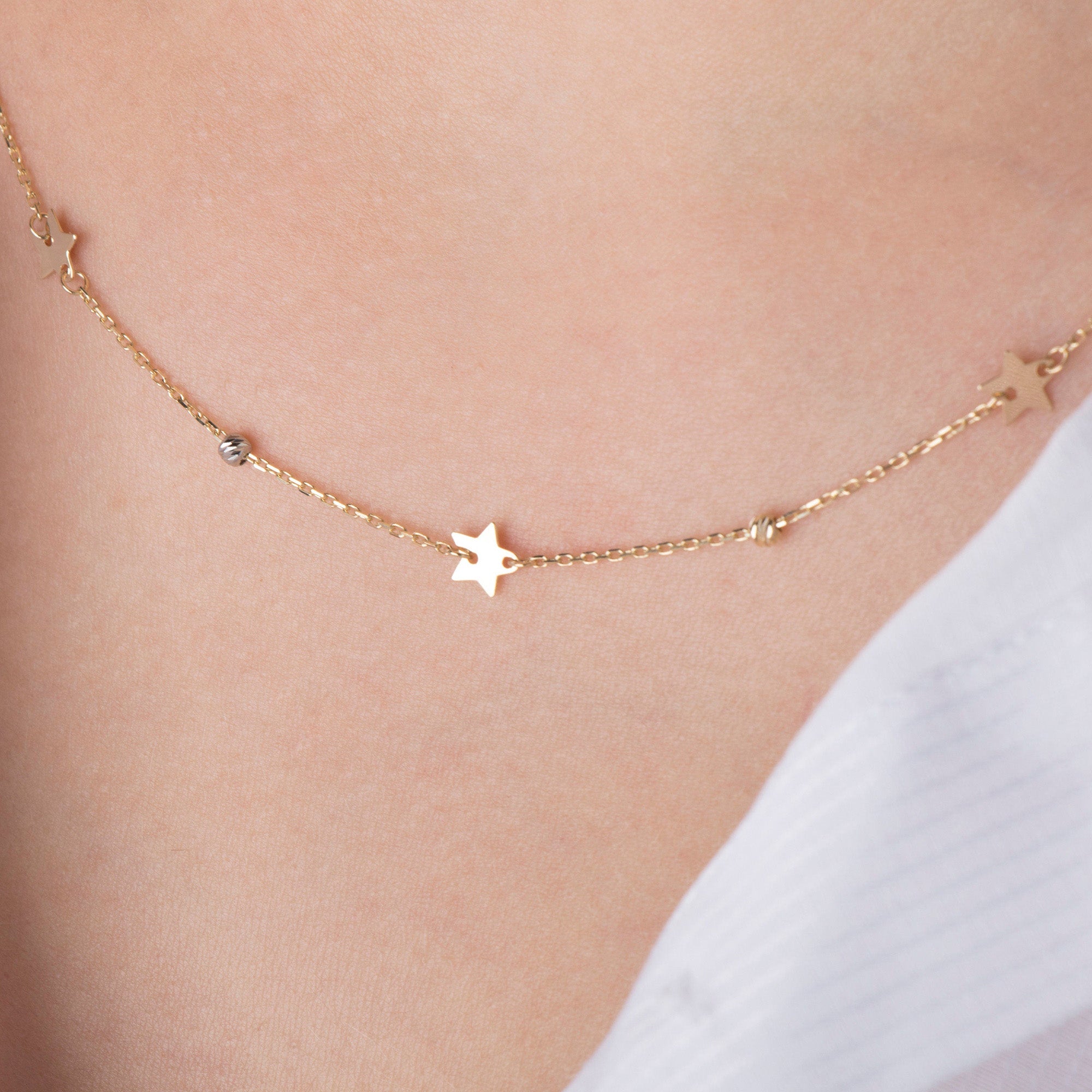 Yıldız Zincir Kolye