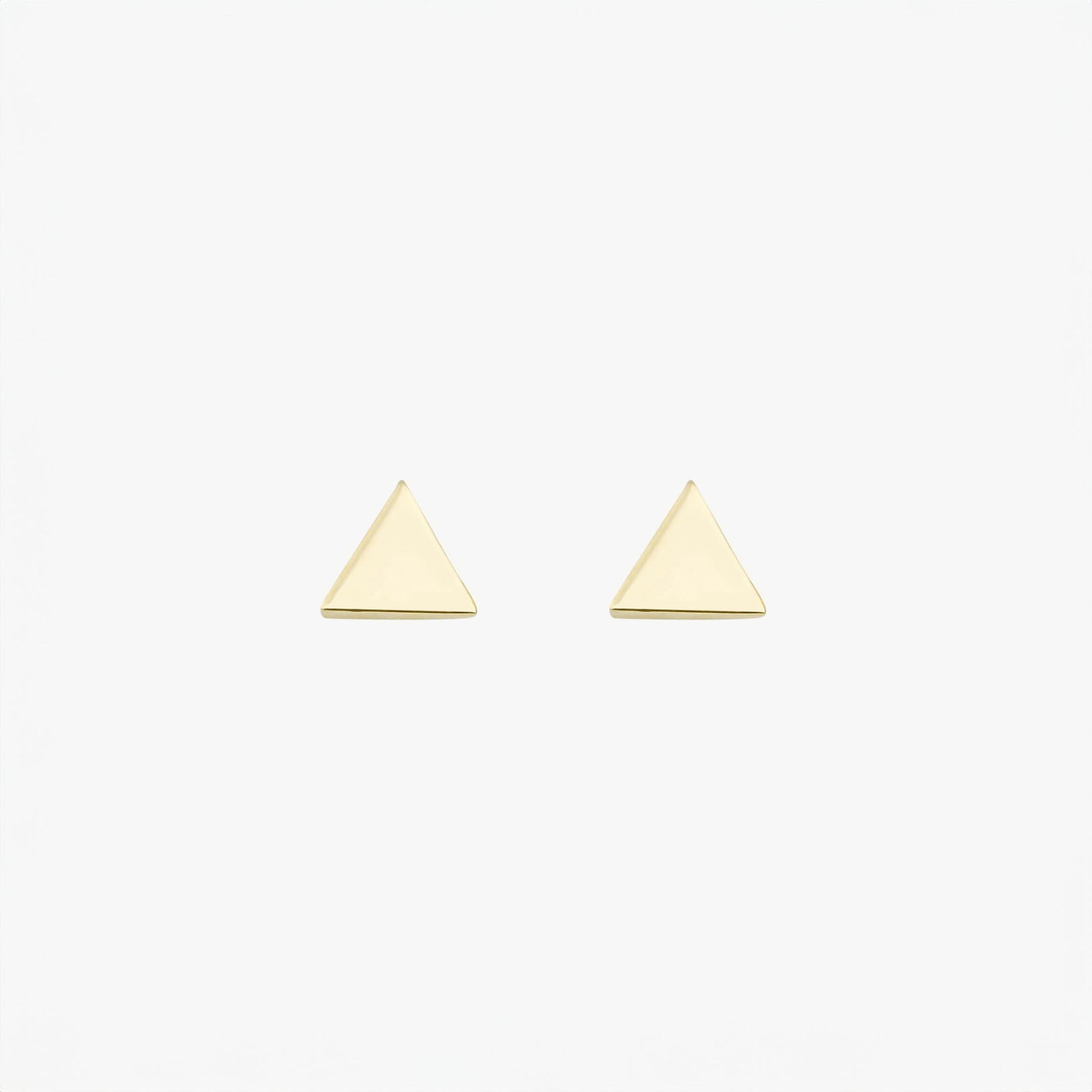 Üçgen Stud Küpe / Mini Triangle Studs