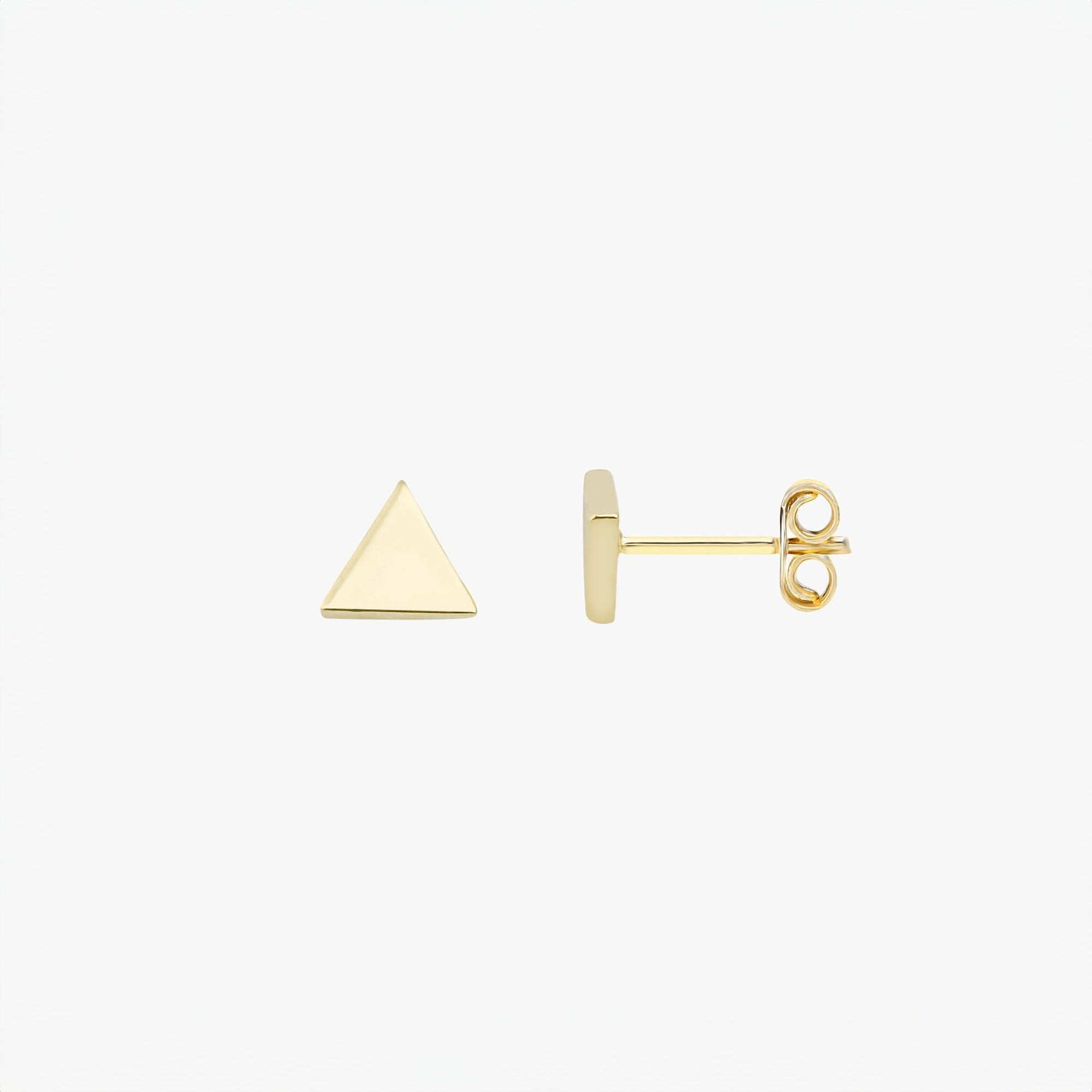 Üçgen Stud Küpe / Mini Triangle Studs