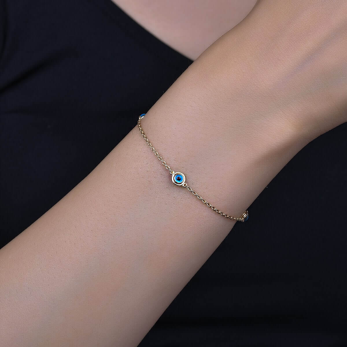 Minimal 3 Göz Bileklik