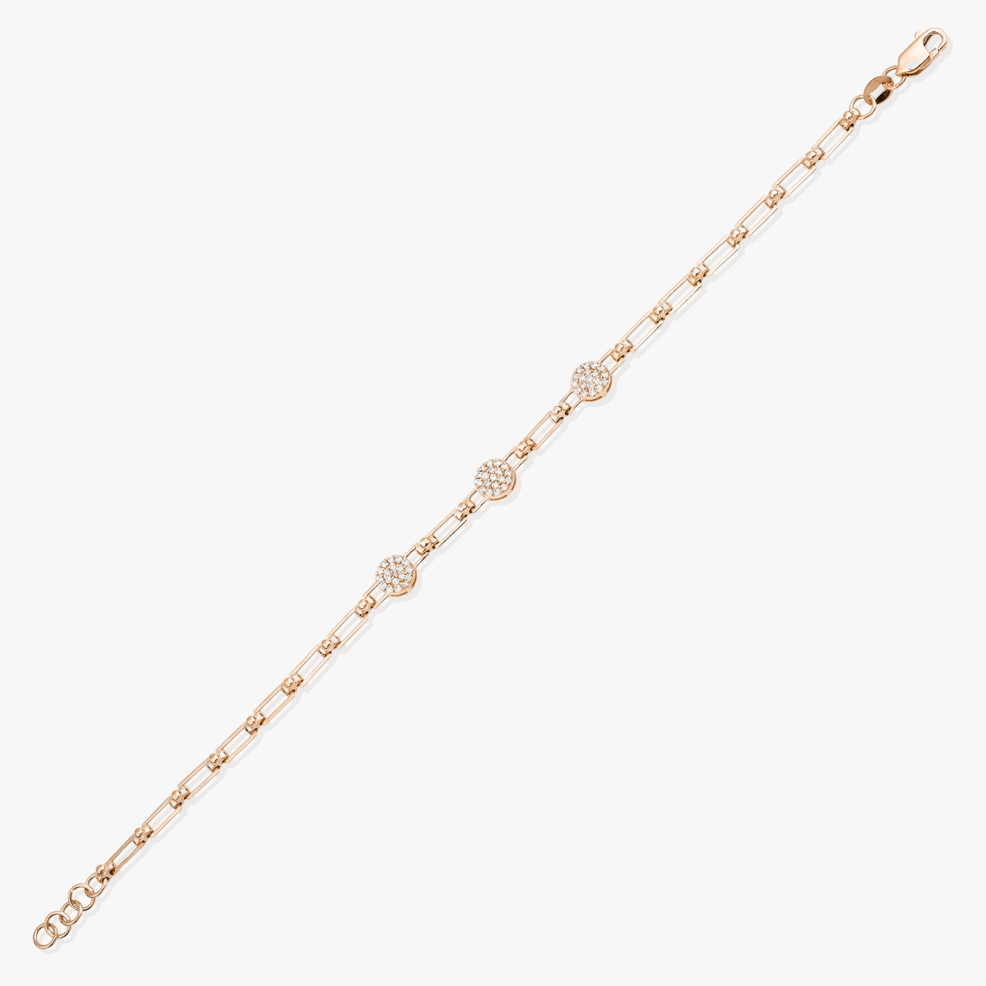 Pırlanta El Yapımı Zincir Bileklik