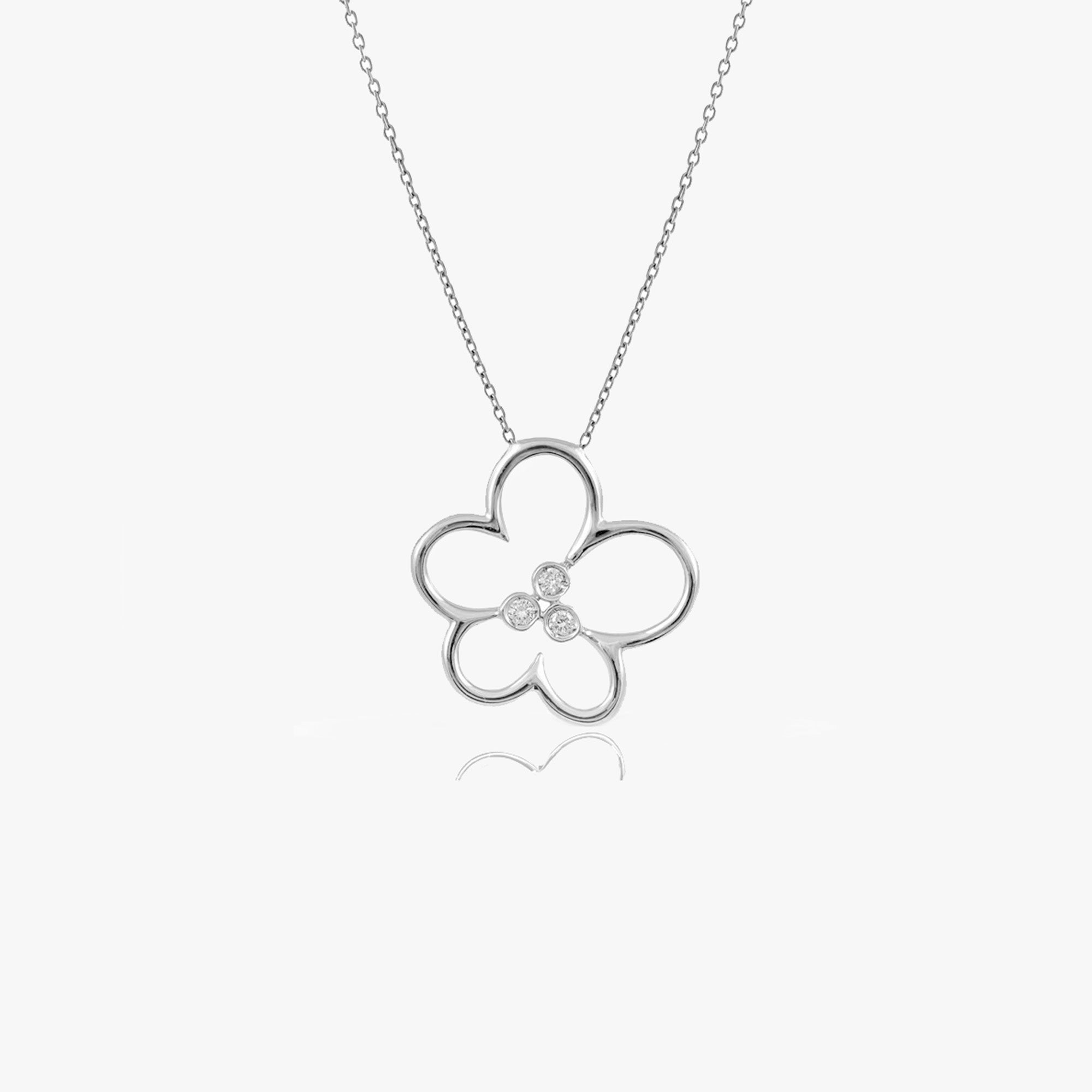 Pırlanta Çiçek Kolye / Daisy
