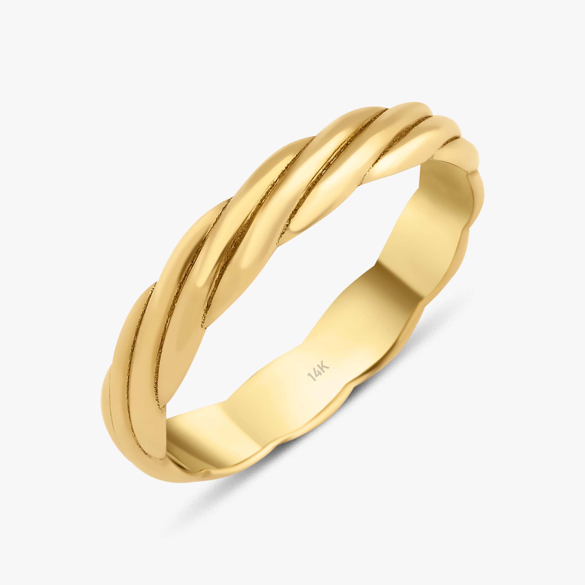 Birlik Burgu Alyans Seti / Everflow Band Set