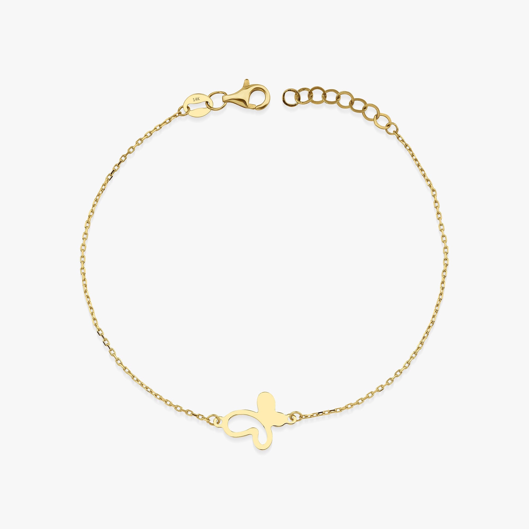 Minimal Kelebek Bileklik