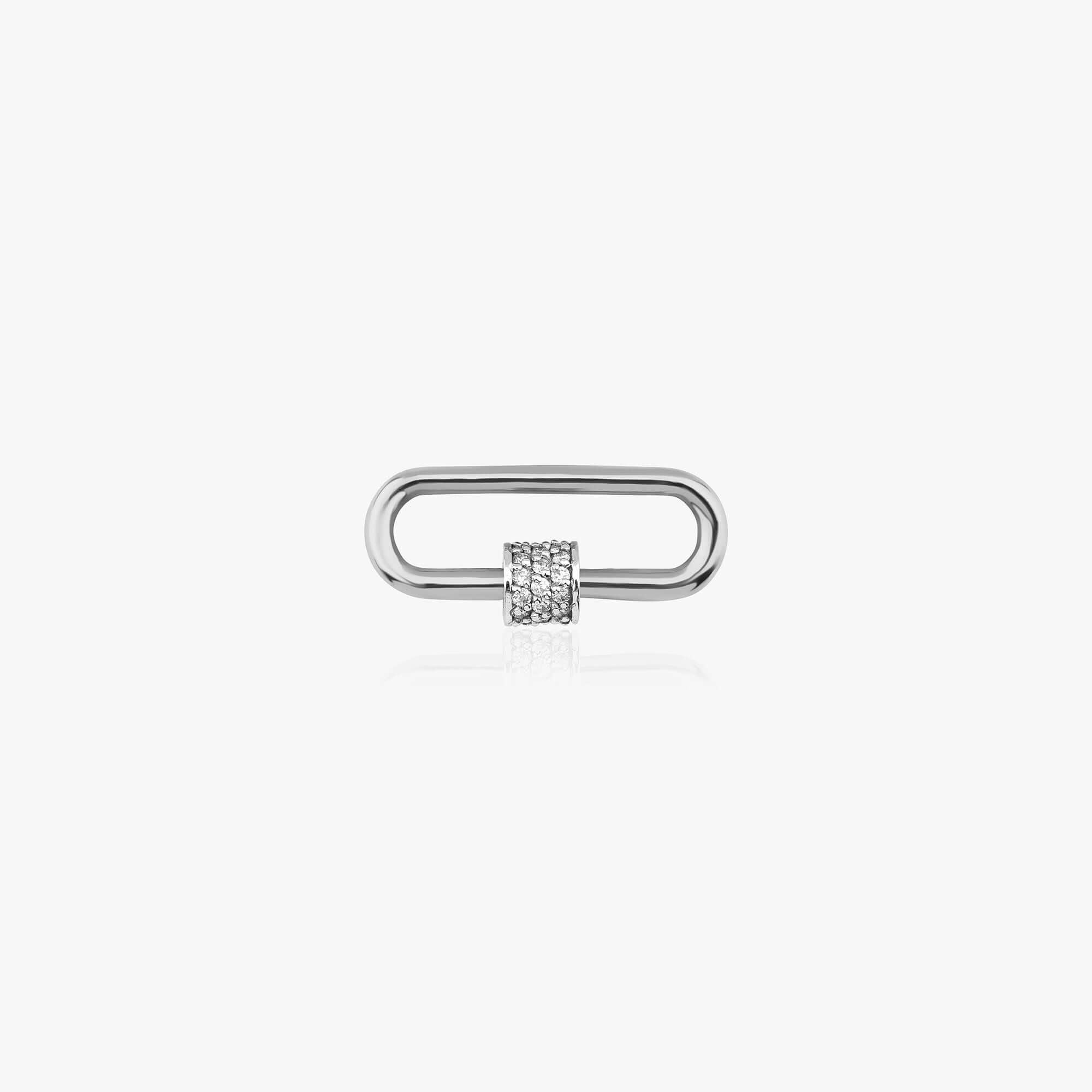 Minimal Pırlanta Carabiner Kilit / Mini Carabiner